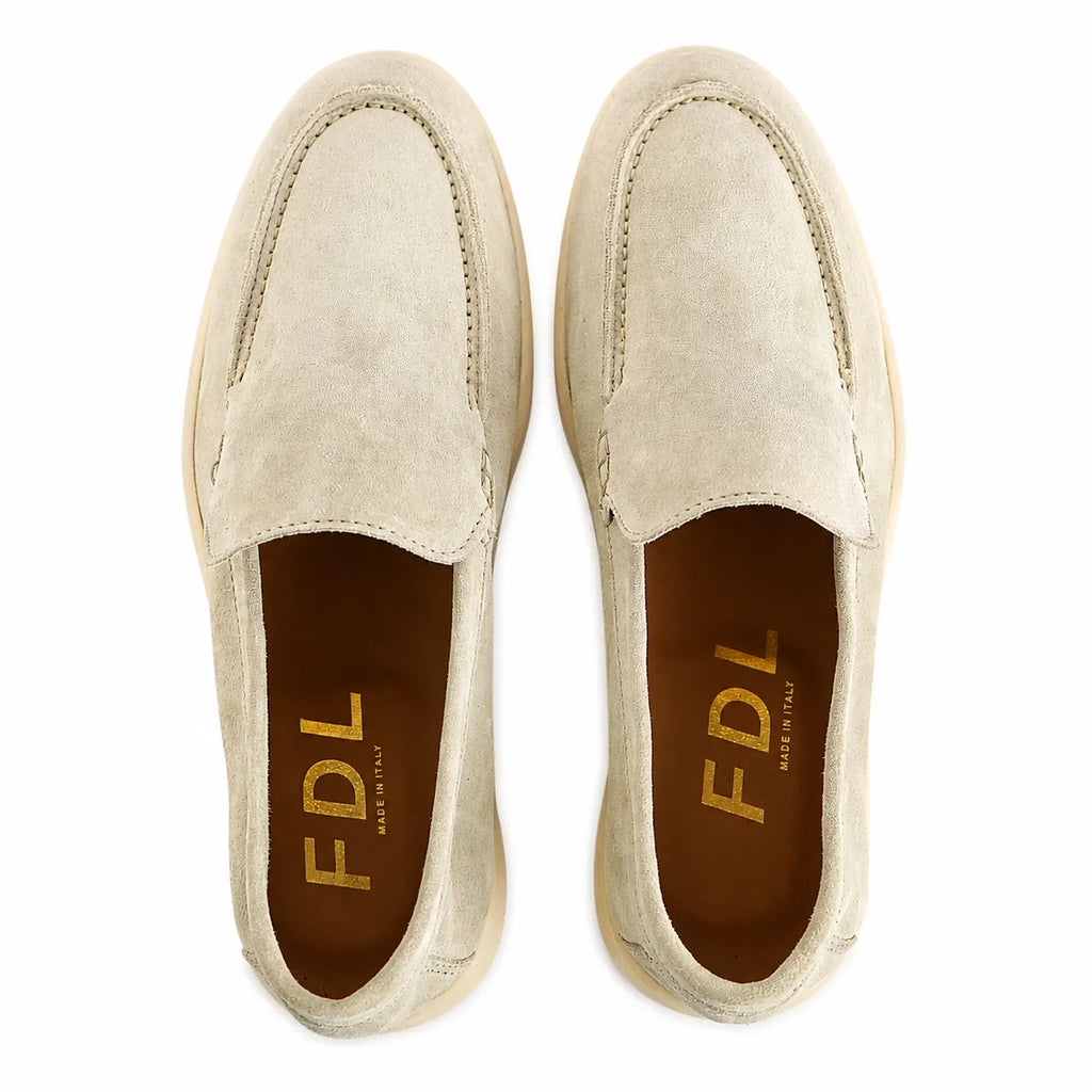 Mocasines Portofino en Ante Beige