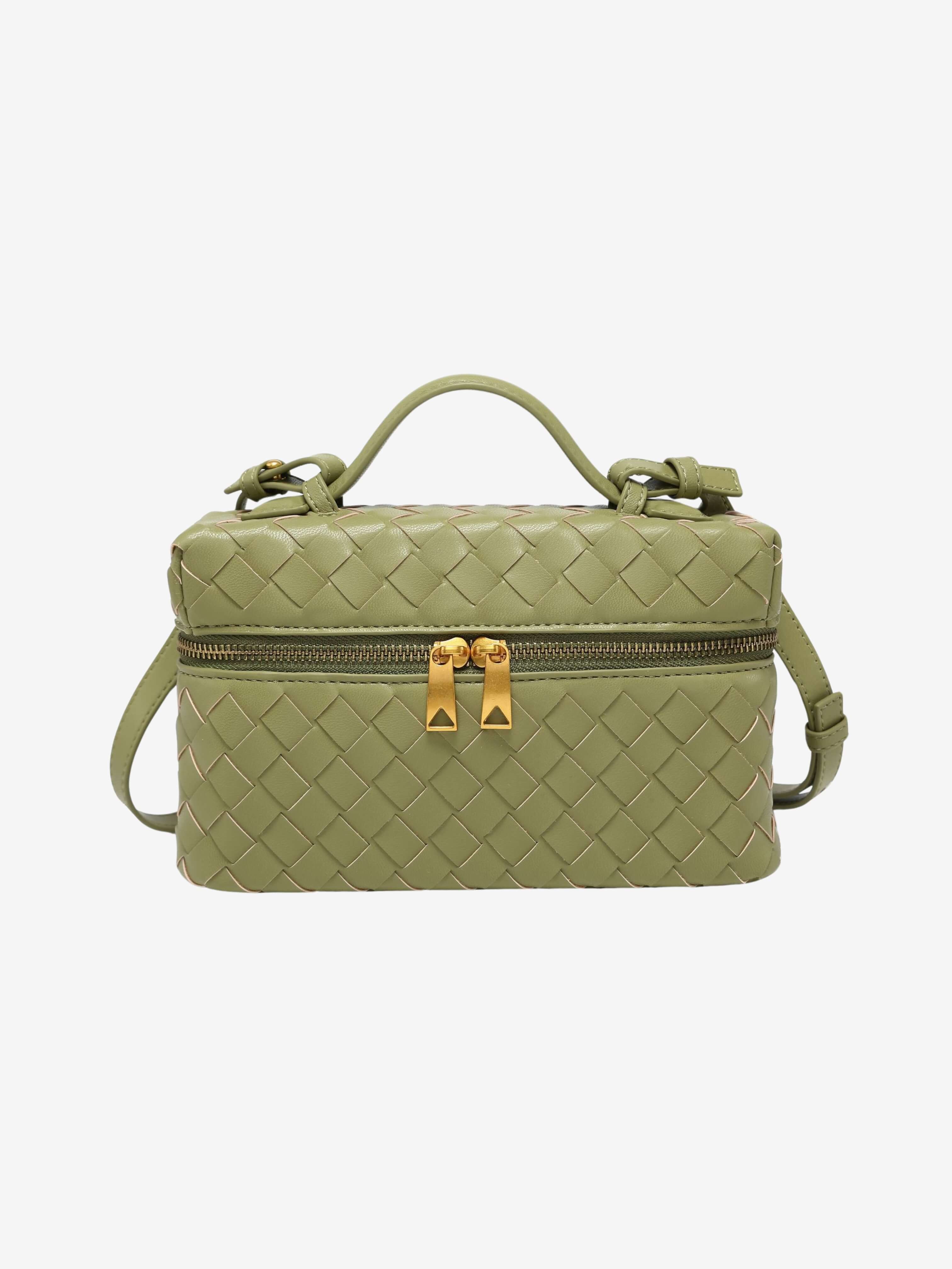 Julia | Strukturierte, geflochtene Tasche