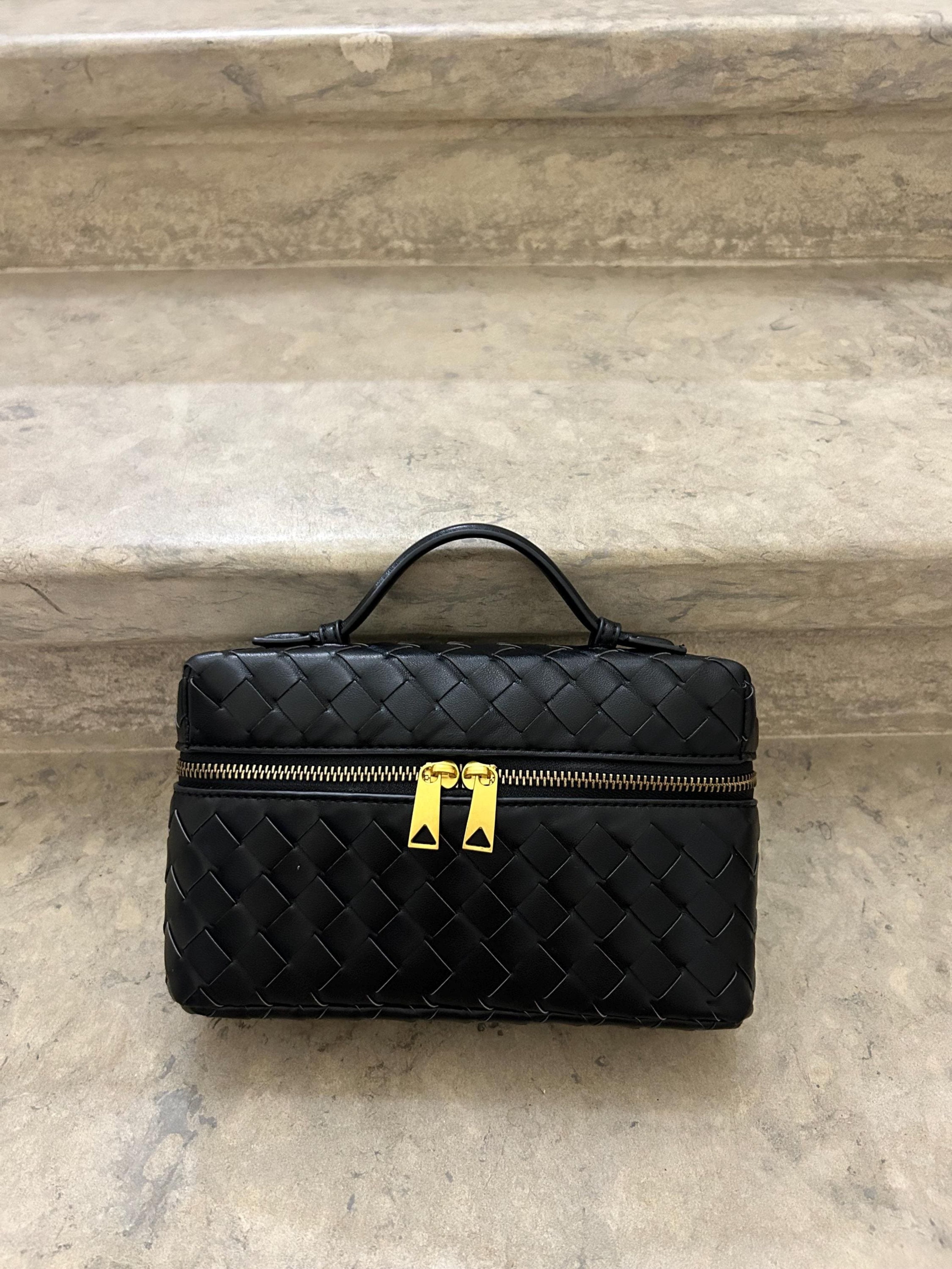 Julia | Strukturierte, geflochtene Tasche