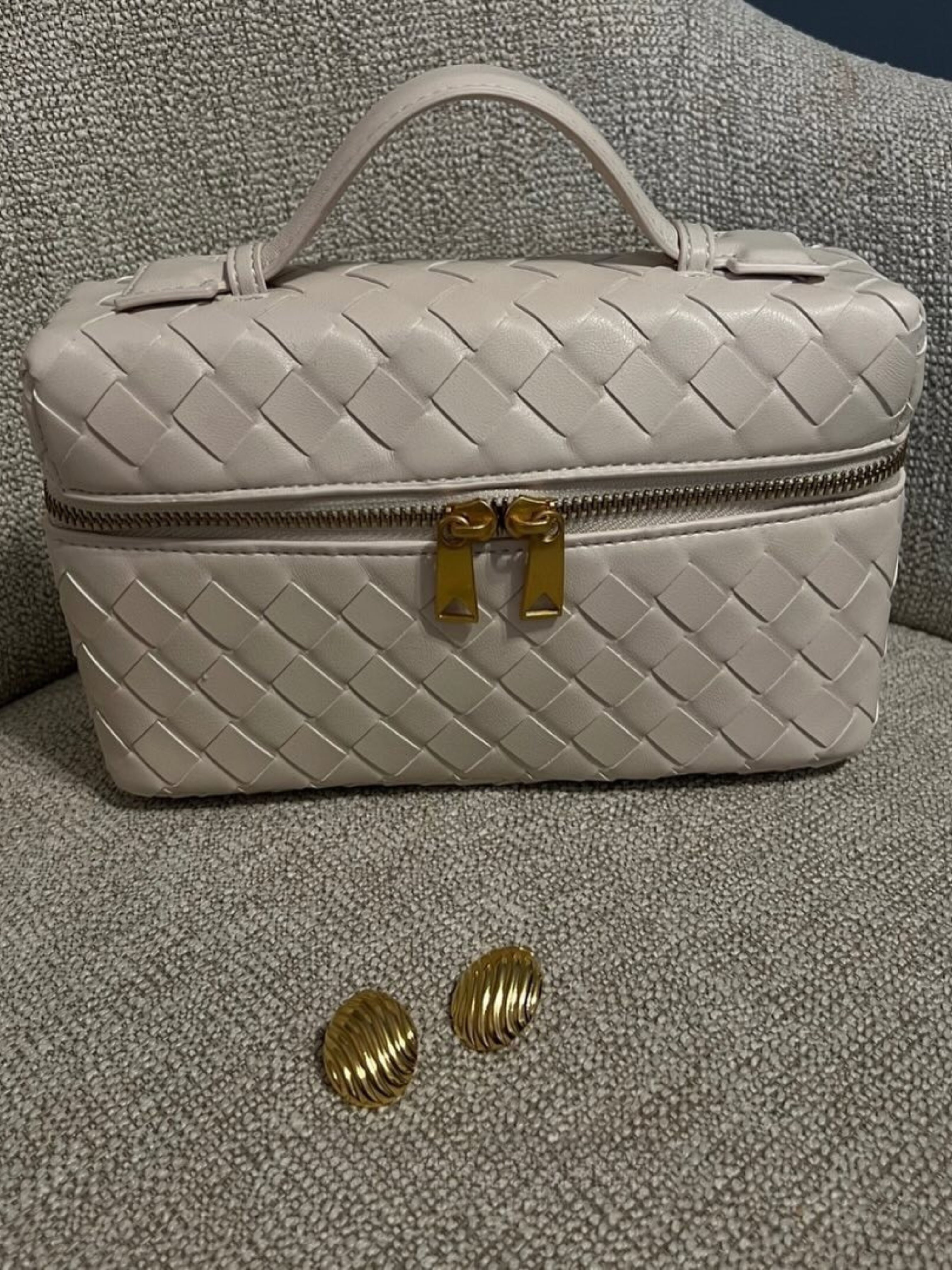 Julia | Strukturierte, geflochtene Tasche