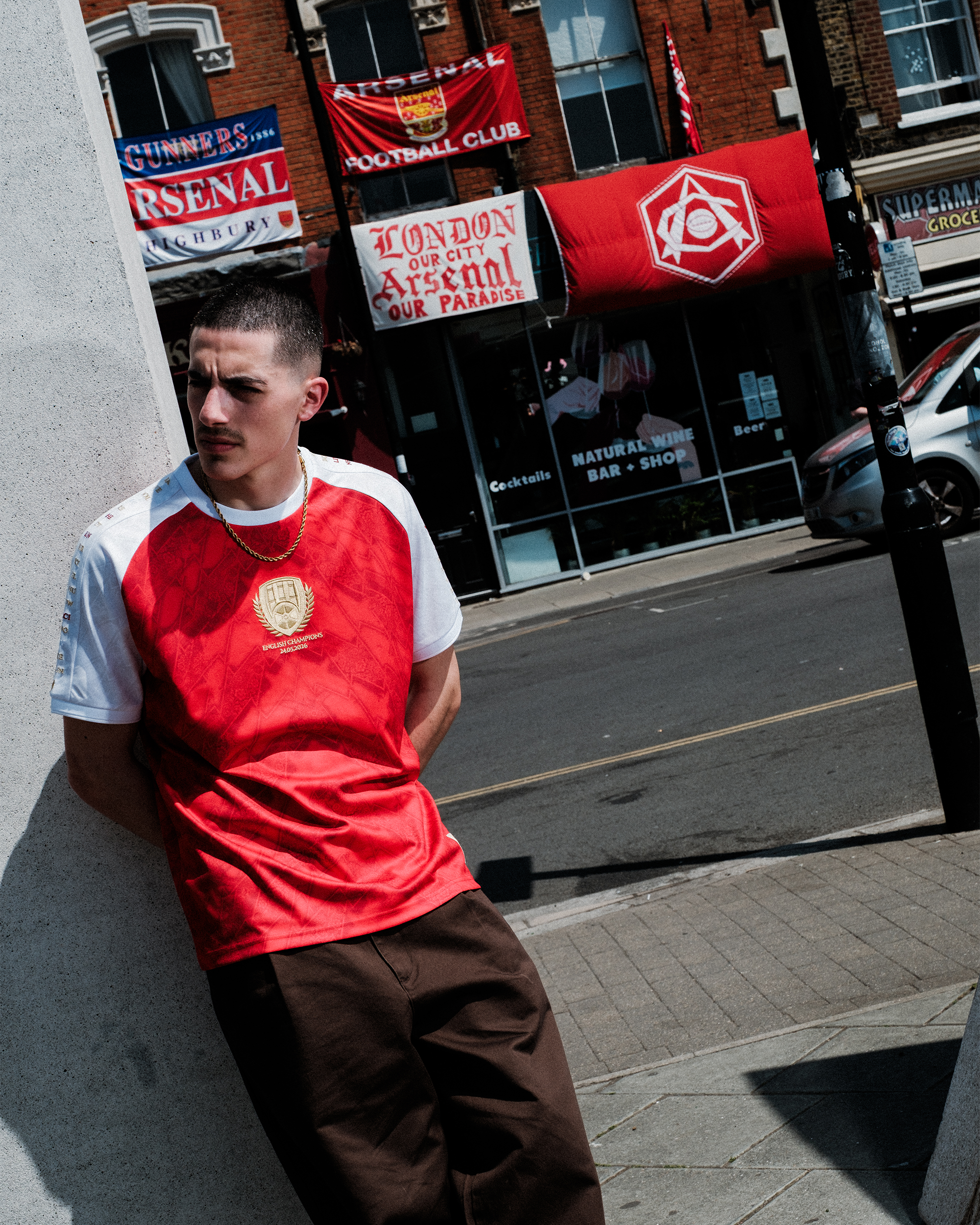 Camiseta AFC Campeones de Inglaterra 2026 - Roja