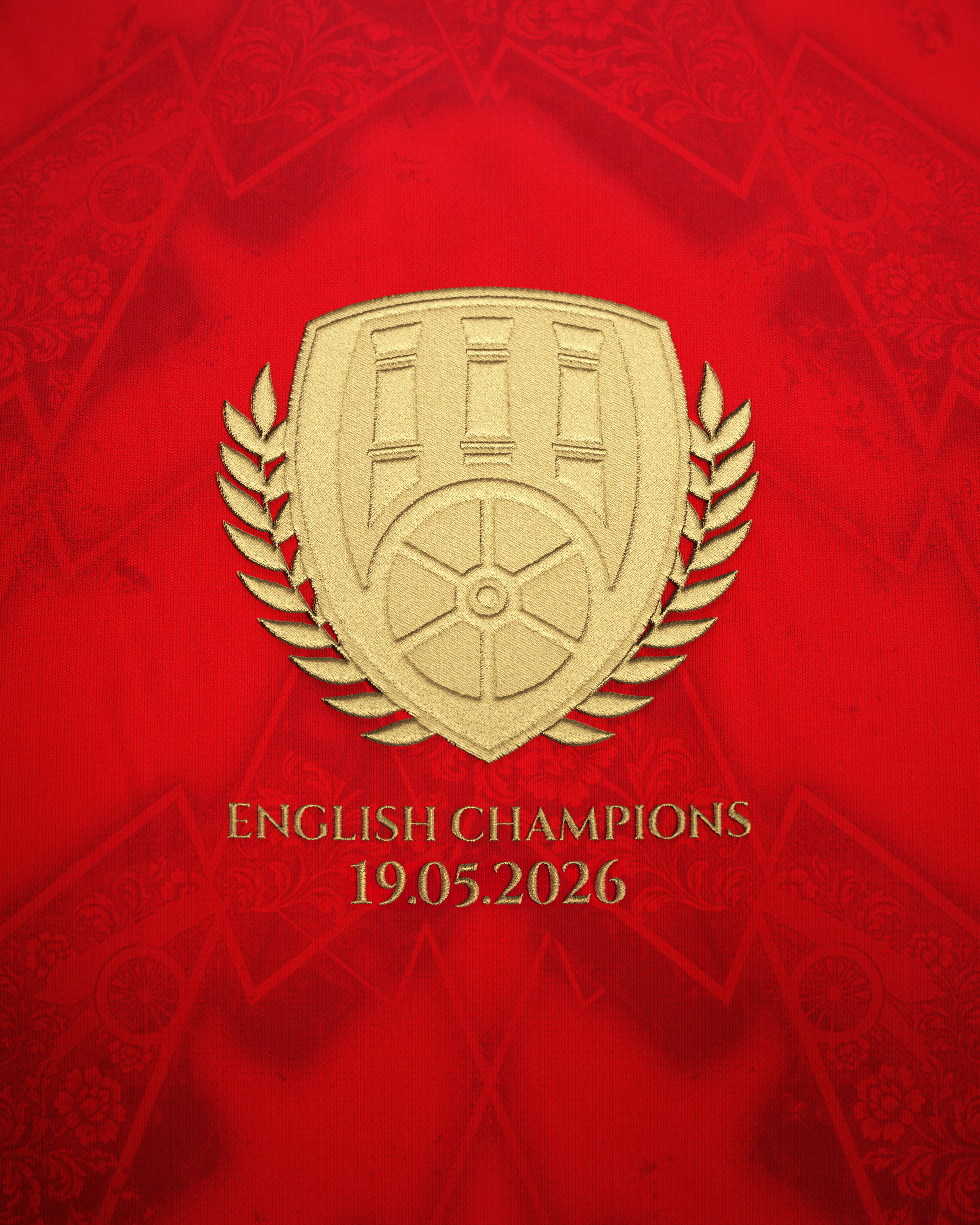 Camiseta AFC Campeones de Inglaterra 2026 - Roja