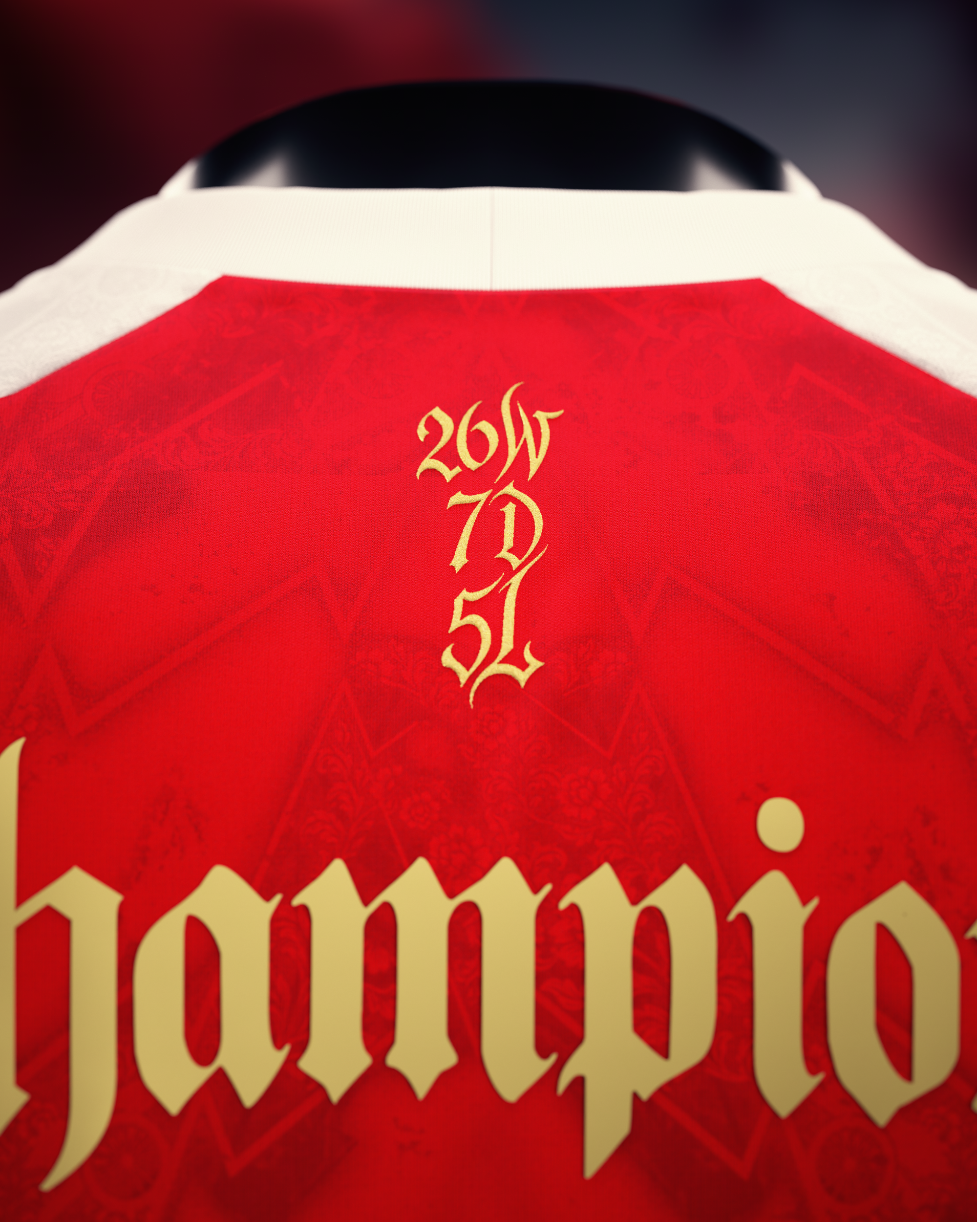 Camiseta AFC Campeones de Inglaterra 2026 - Roja