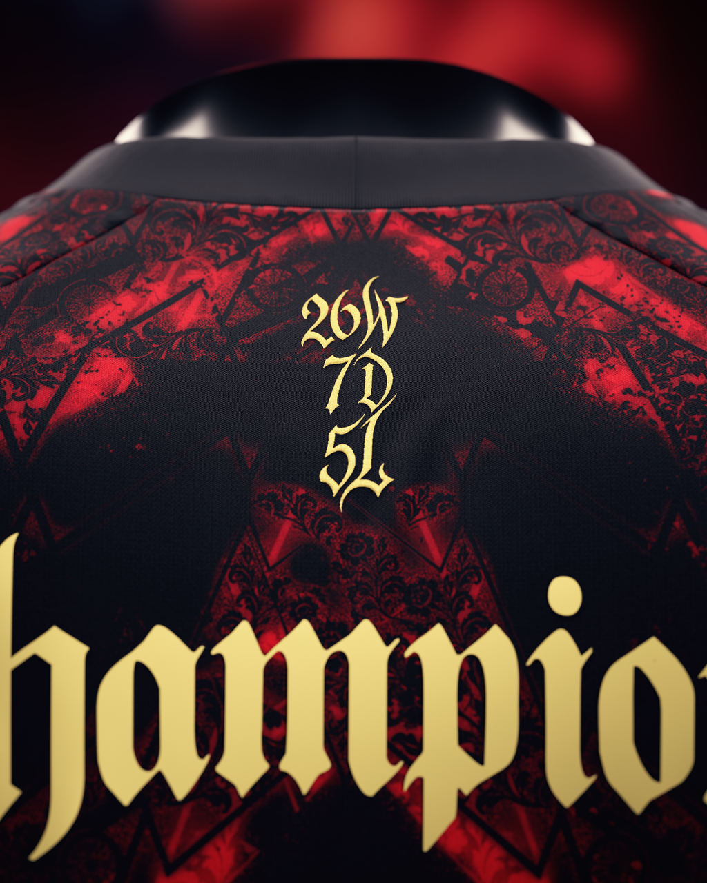 Camiseta AFC Campeones de Inglaterra 2026 - Negra