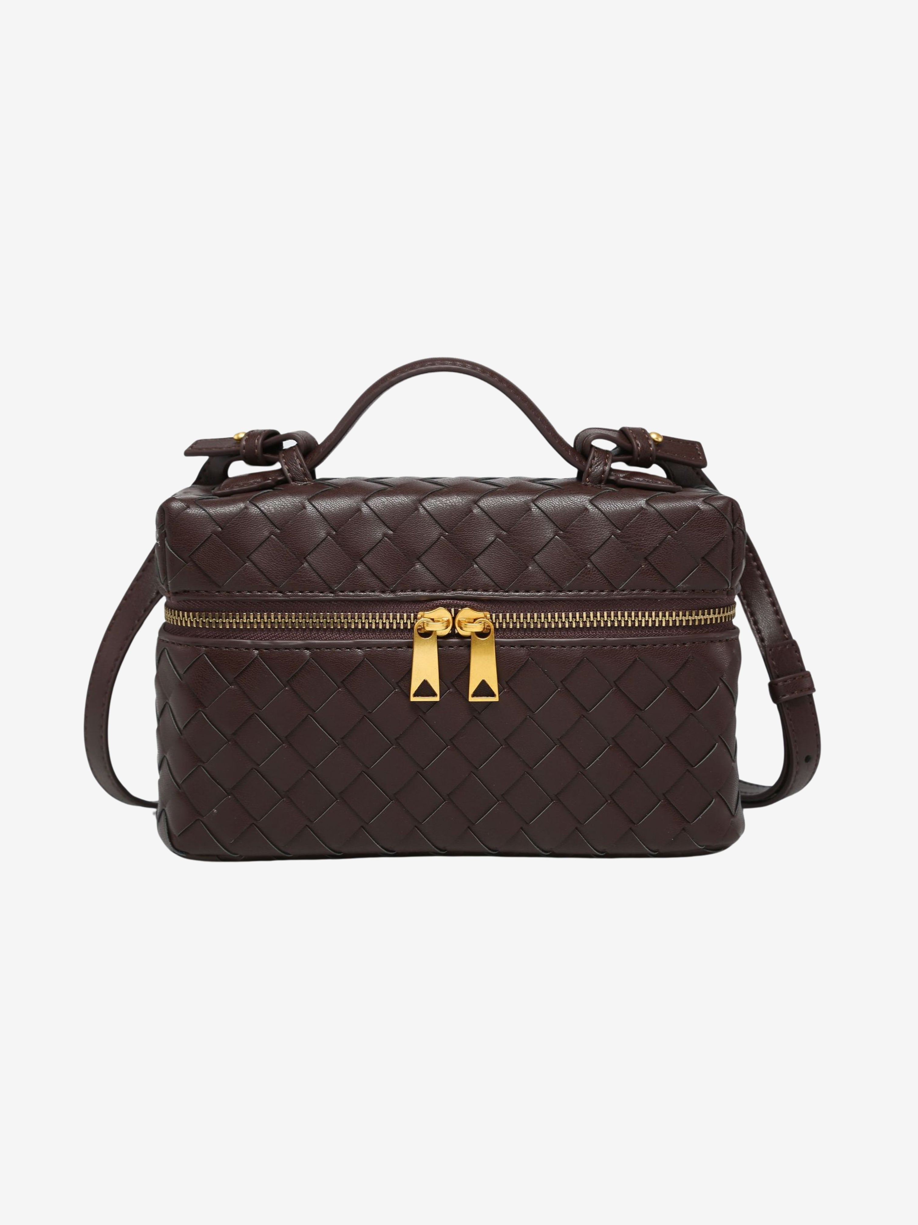 Julia | Strukturierte, geflochtene Tasche