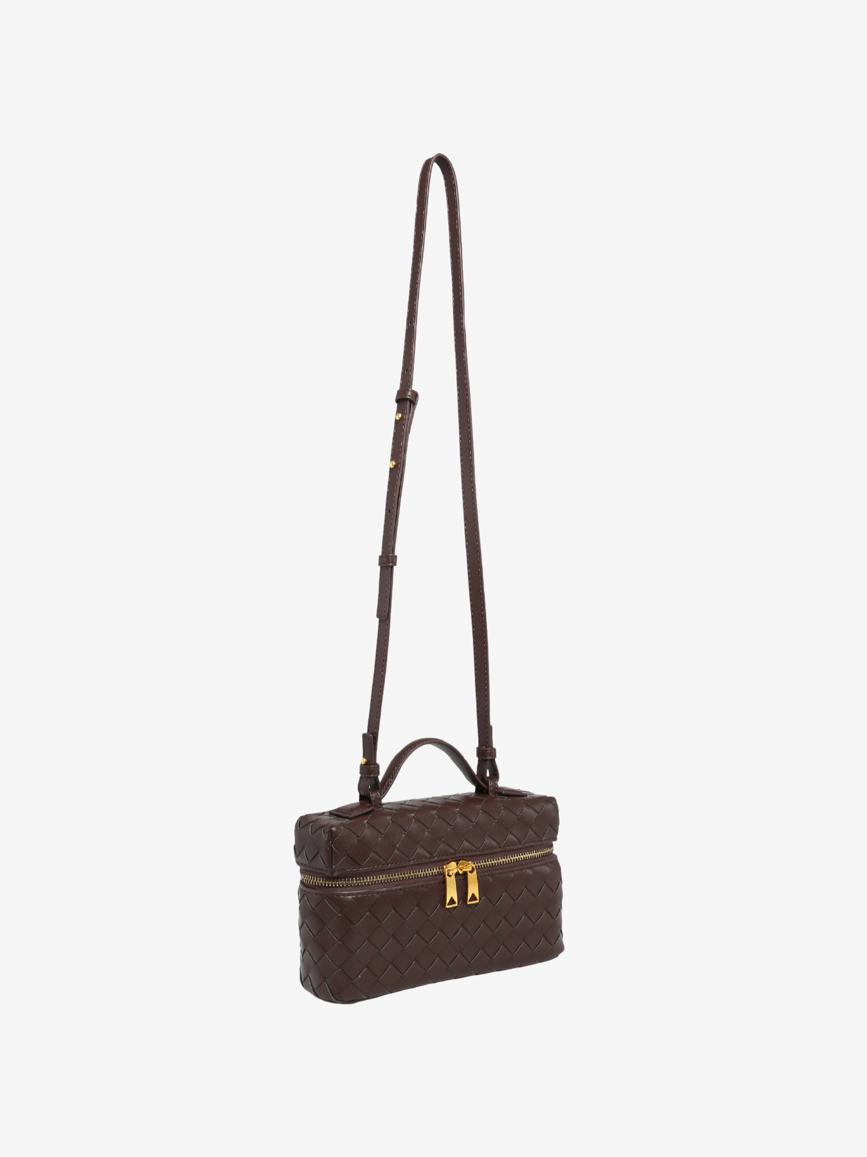 Julia | Strukturierte, geflochtene Tasche