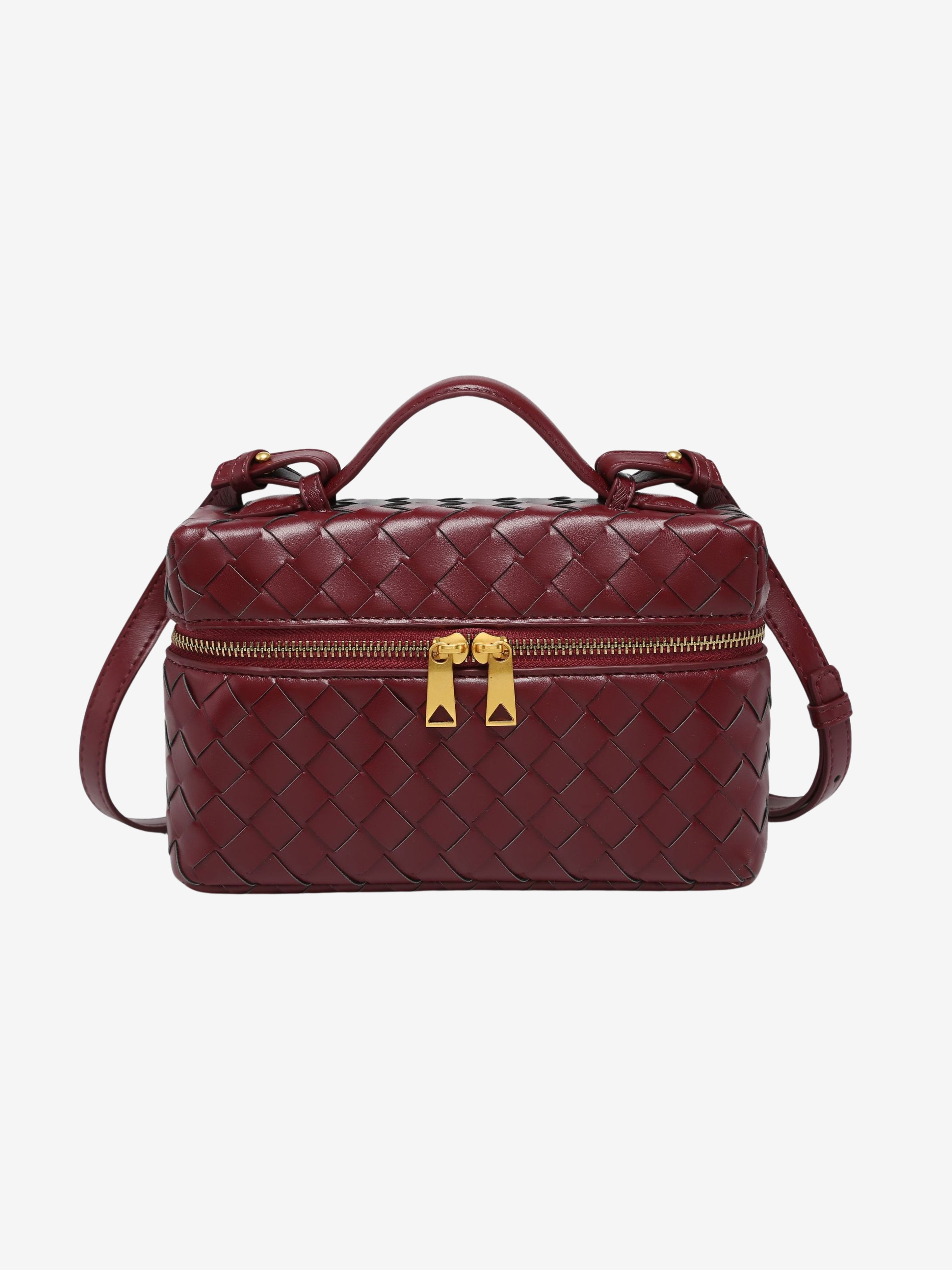 Julia | Strukturierte, geflochtene Tasche