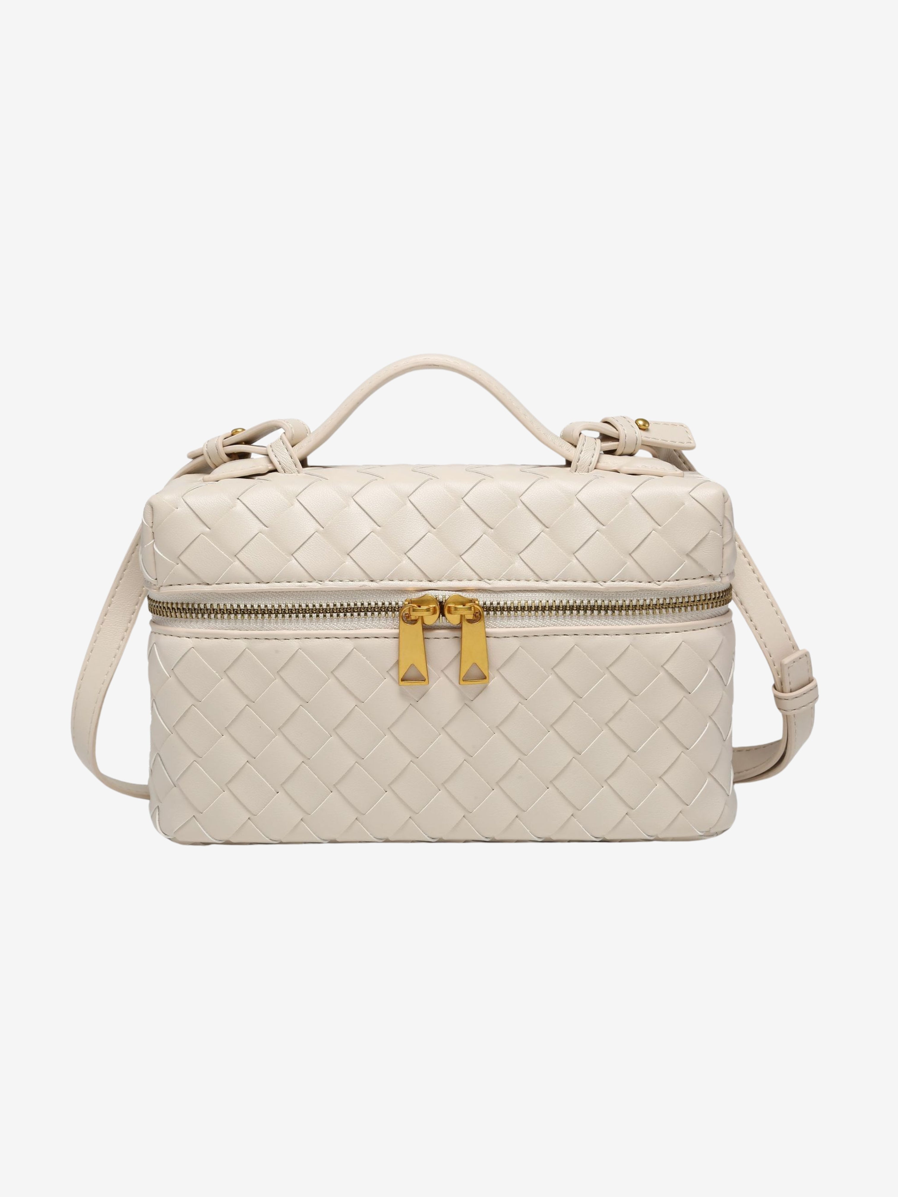Julia | Strukturierte, geflochtene Tasche