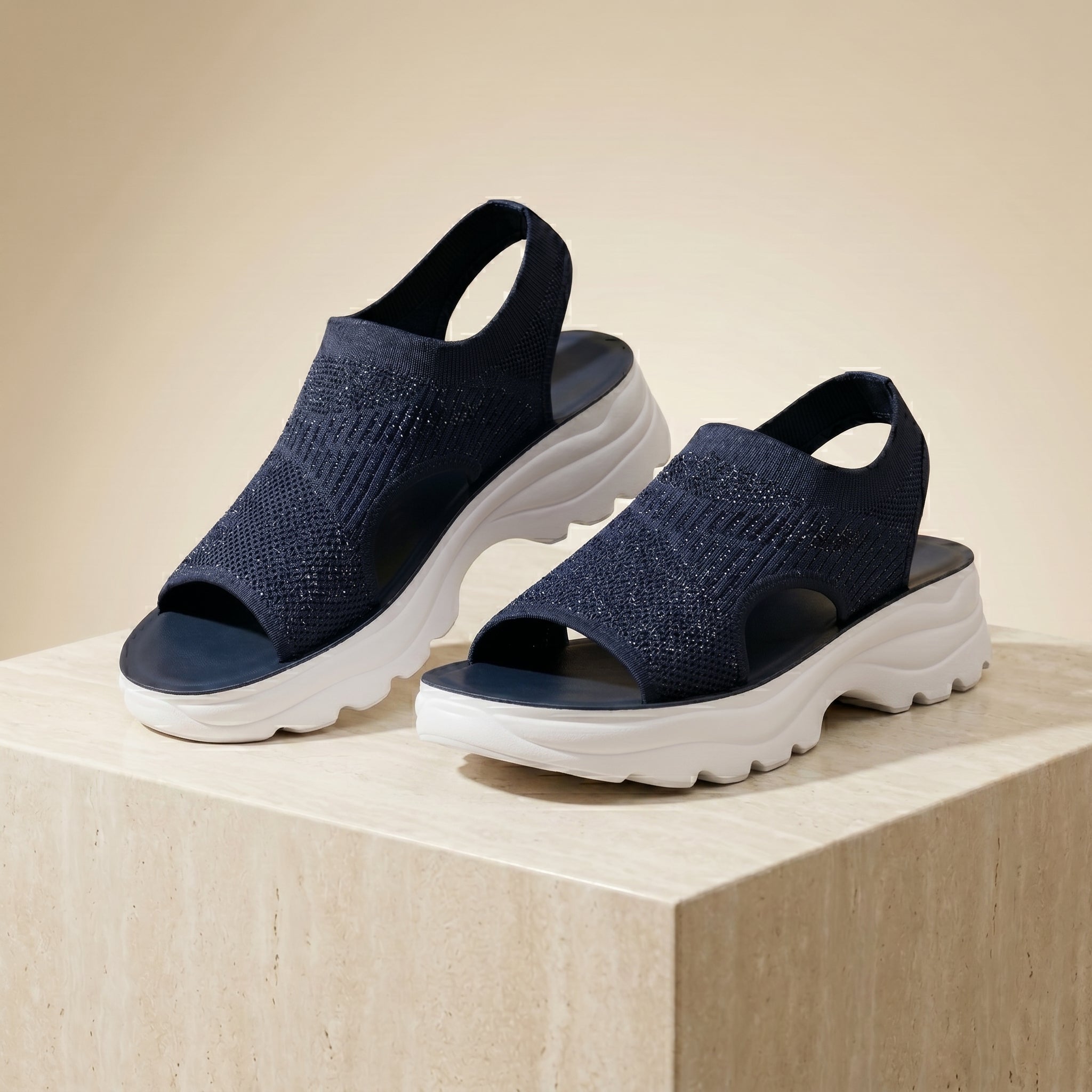 Elena | Sandalias de Plataforma Confort