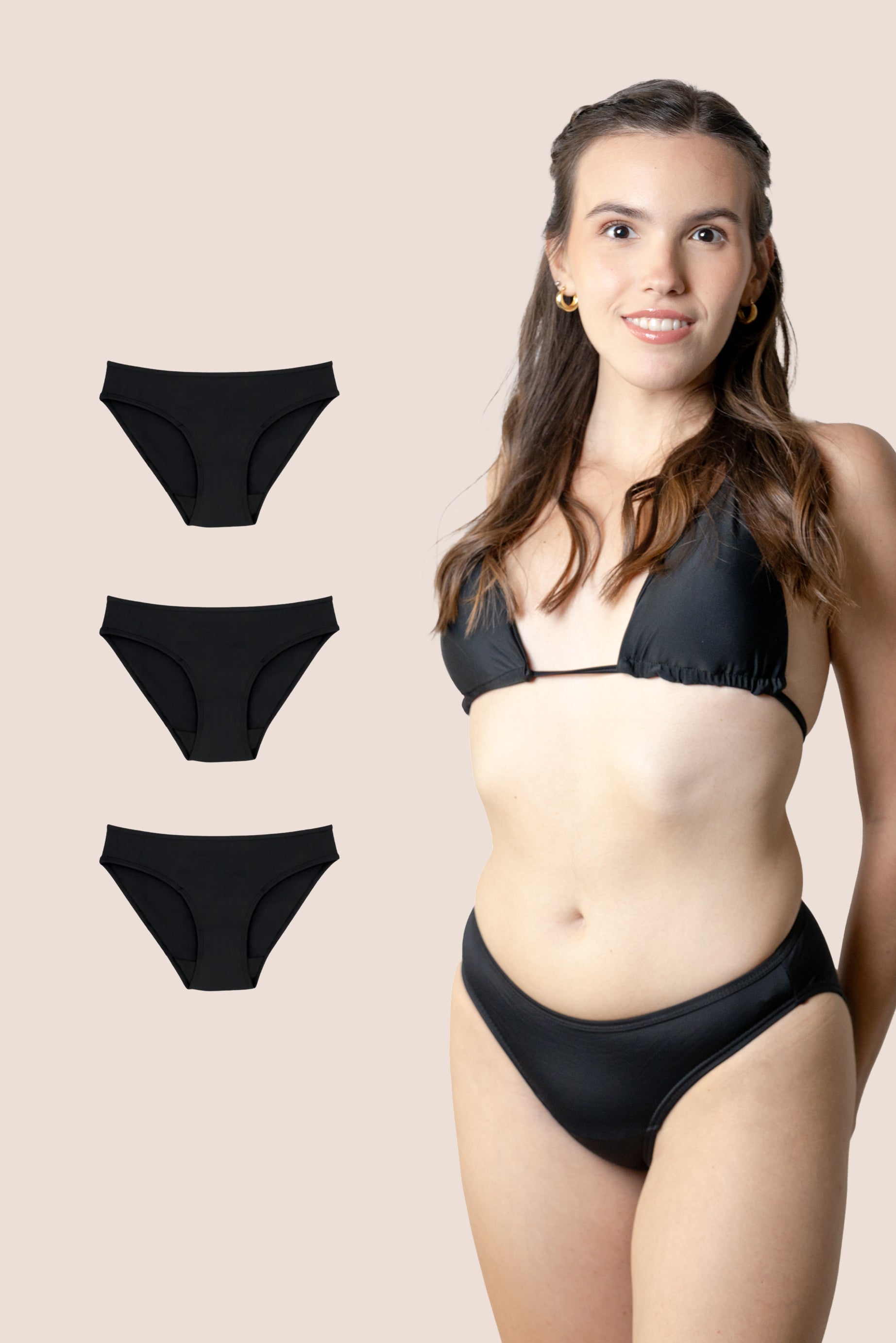 Braga Bañador Menstrual para Adolescentes (Prueba)