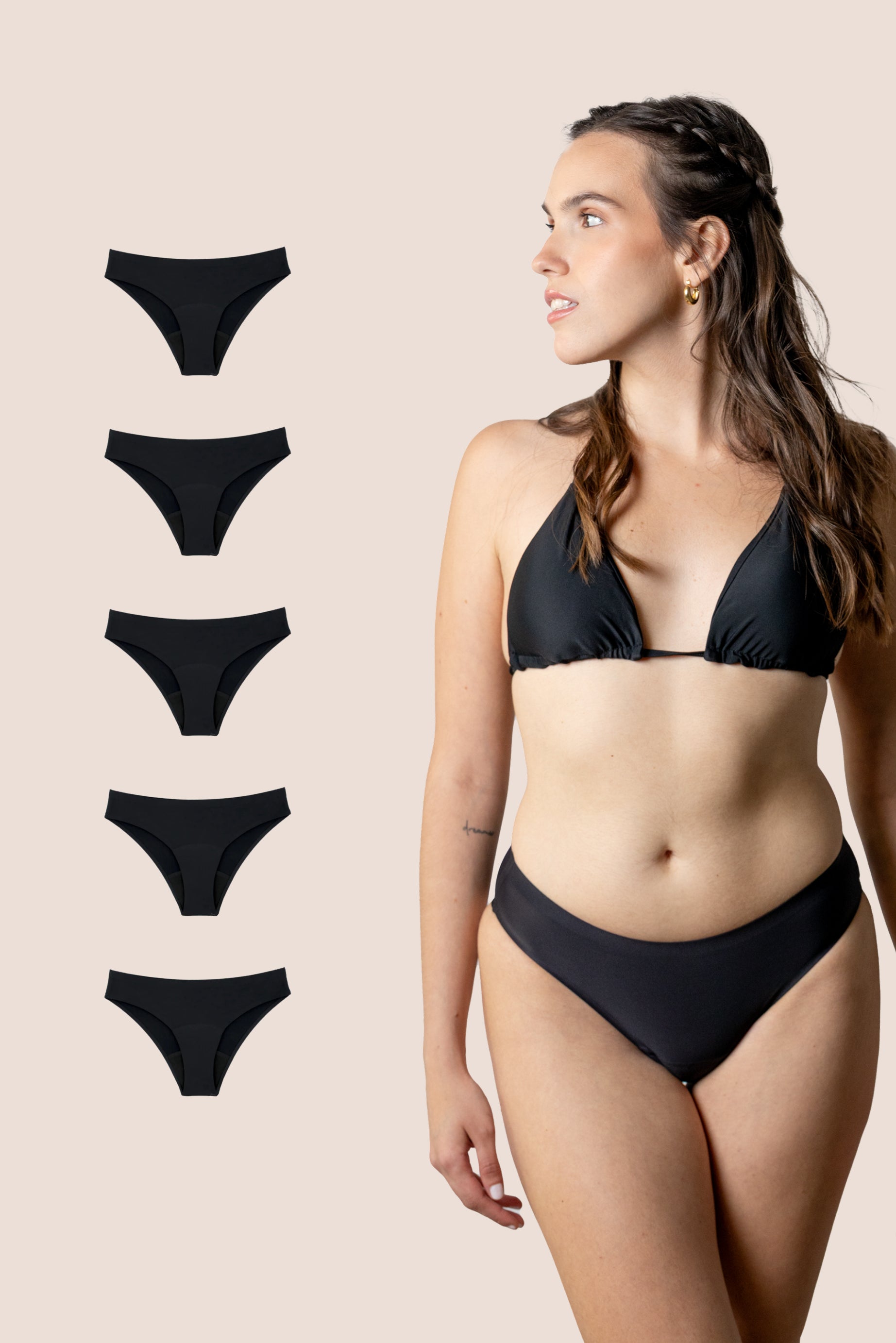 Braga Bañador Menstrual para Adolescentes | Sin Costuras (Oferta)
