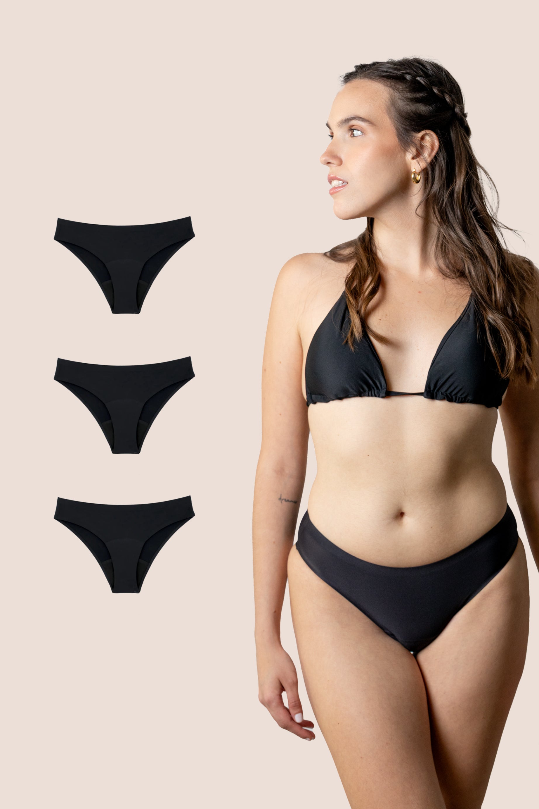 Braga Bañador Menstrual para Adolescentes | Sin Costuras (Oferta)