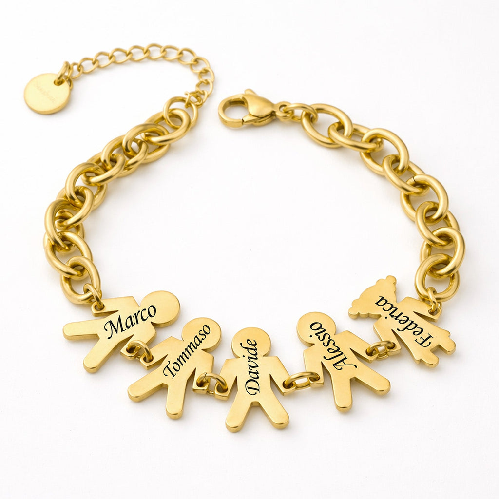 Pulsera Mis Hijos con Nombres Personalizados