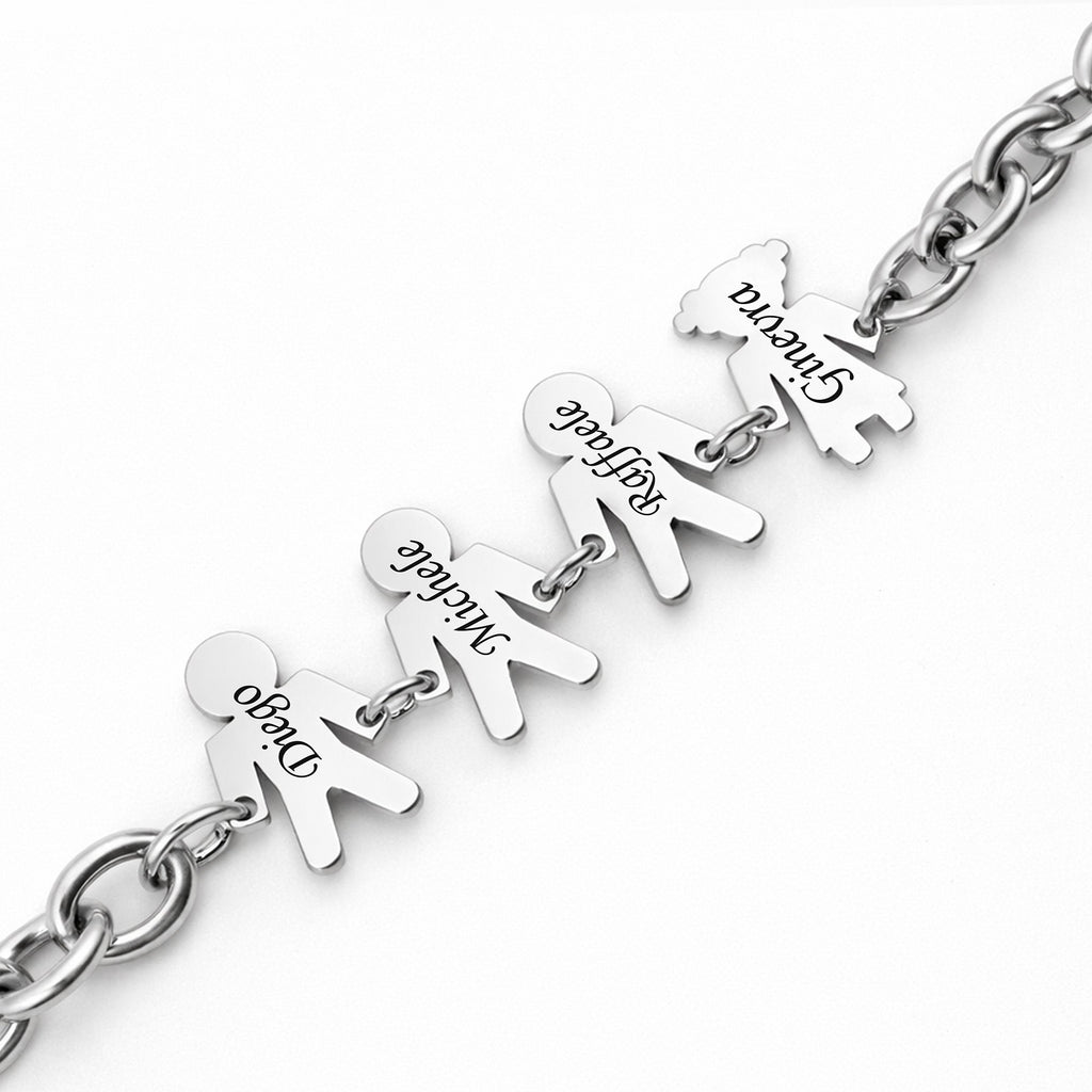 Pulsera Mis Hijos con Nombres Personalizados