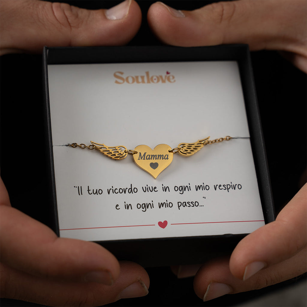 Pulsera Ángel Mío ✨ Graba el Nombre de tu Ángel