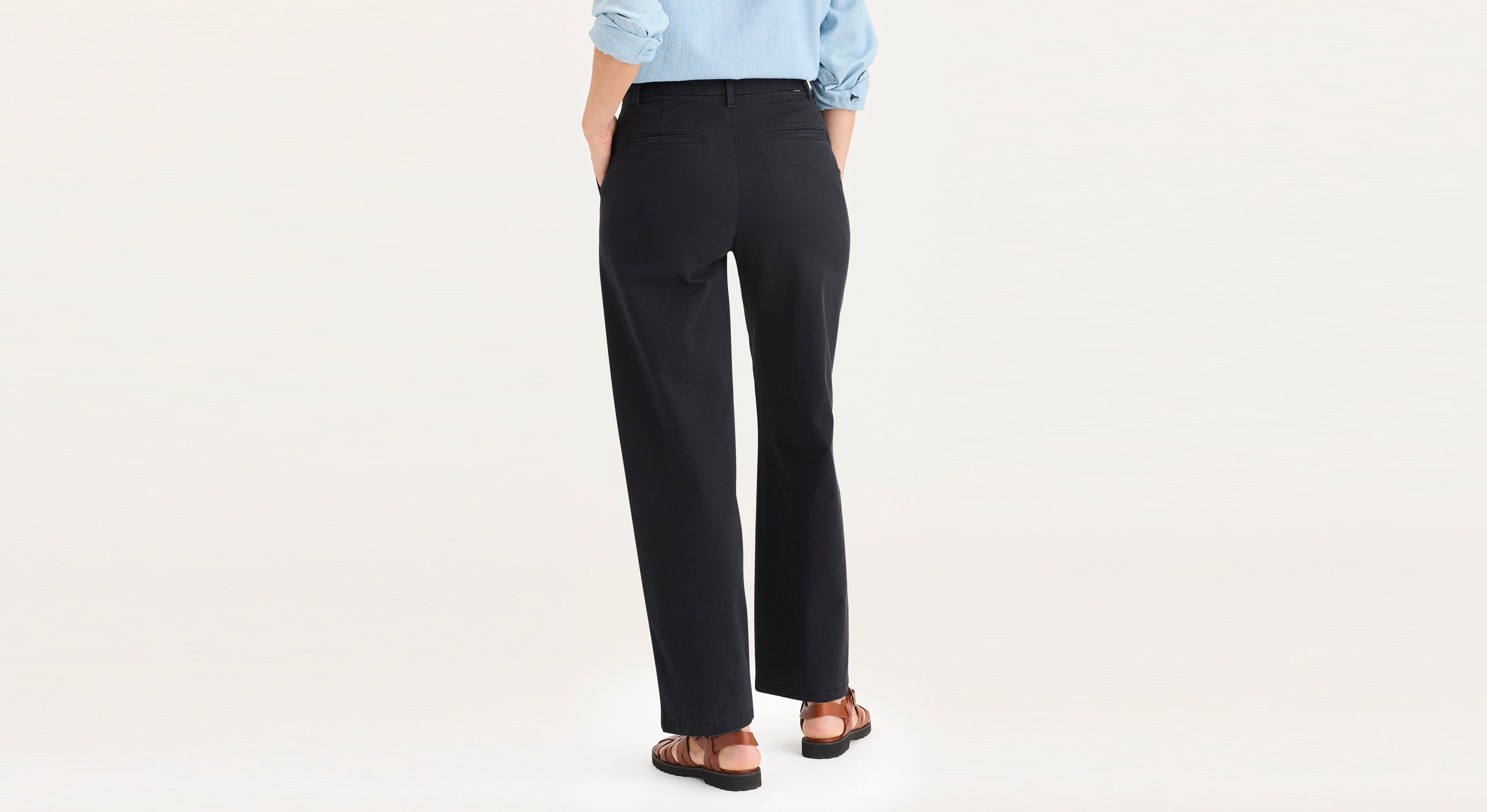 Blake Chino Pants, High Straight Fit
