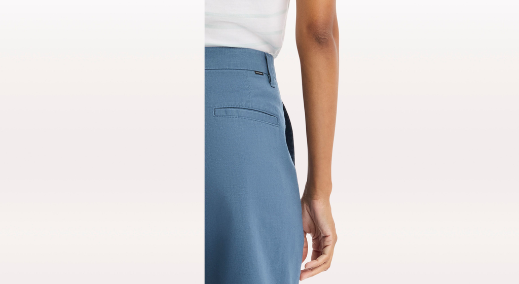 Pantalón Chino Blake, Corte Recto Alto Ajustado