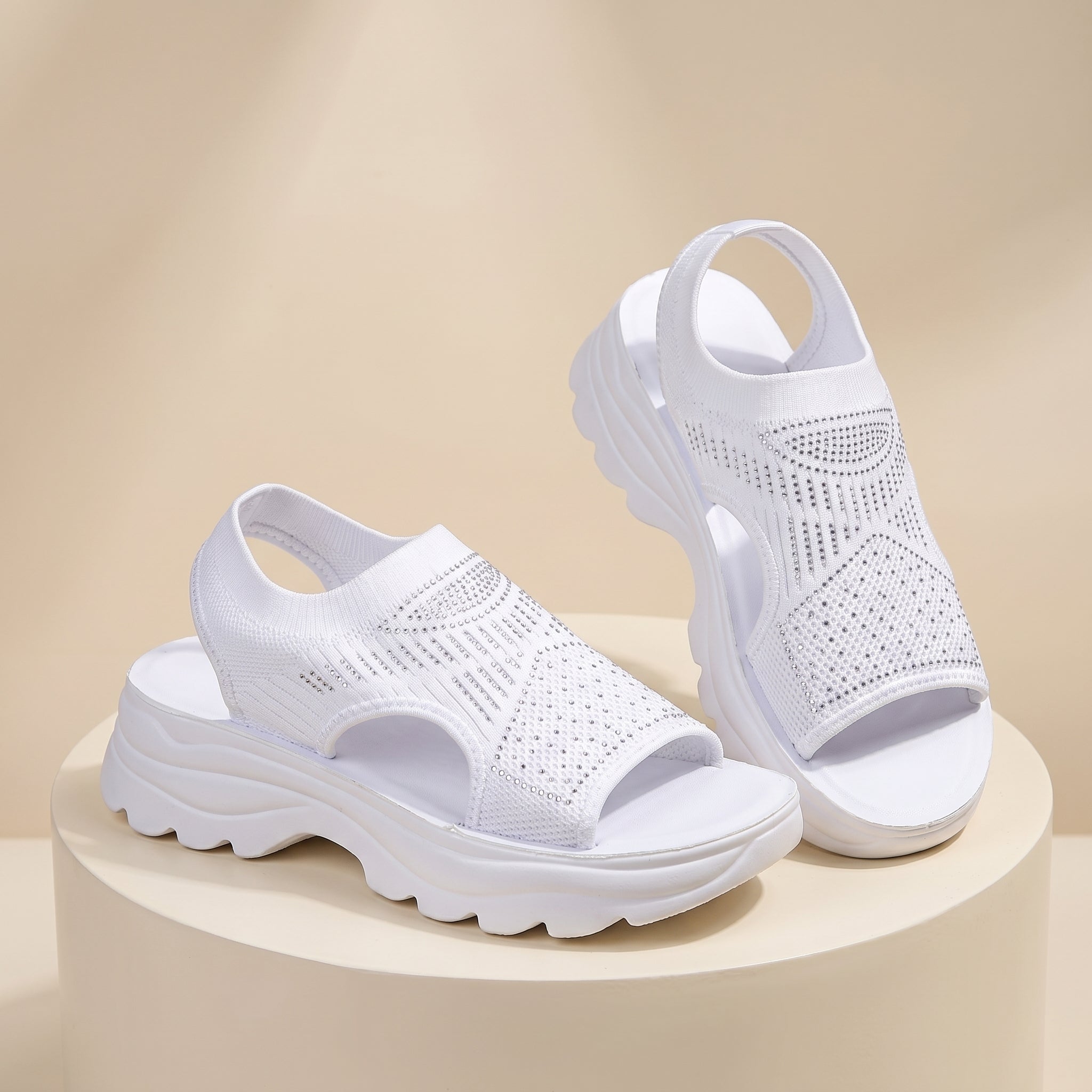 Elena | Sandalias de Plataforma Confort