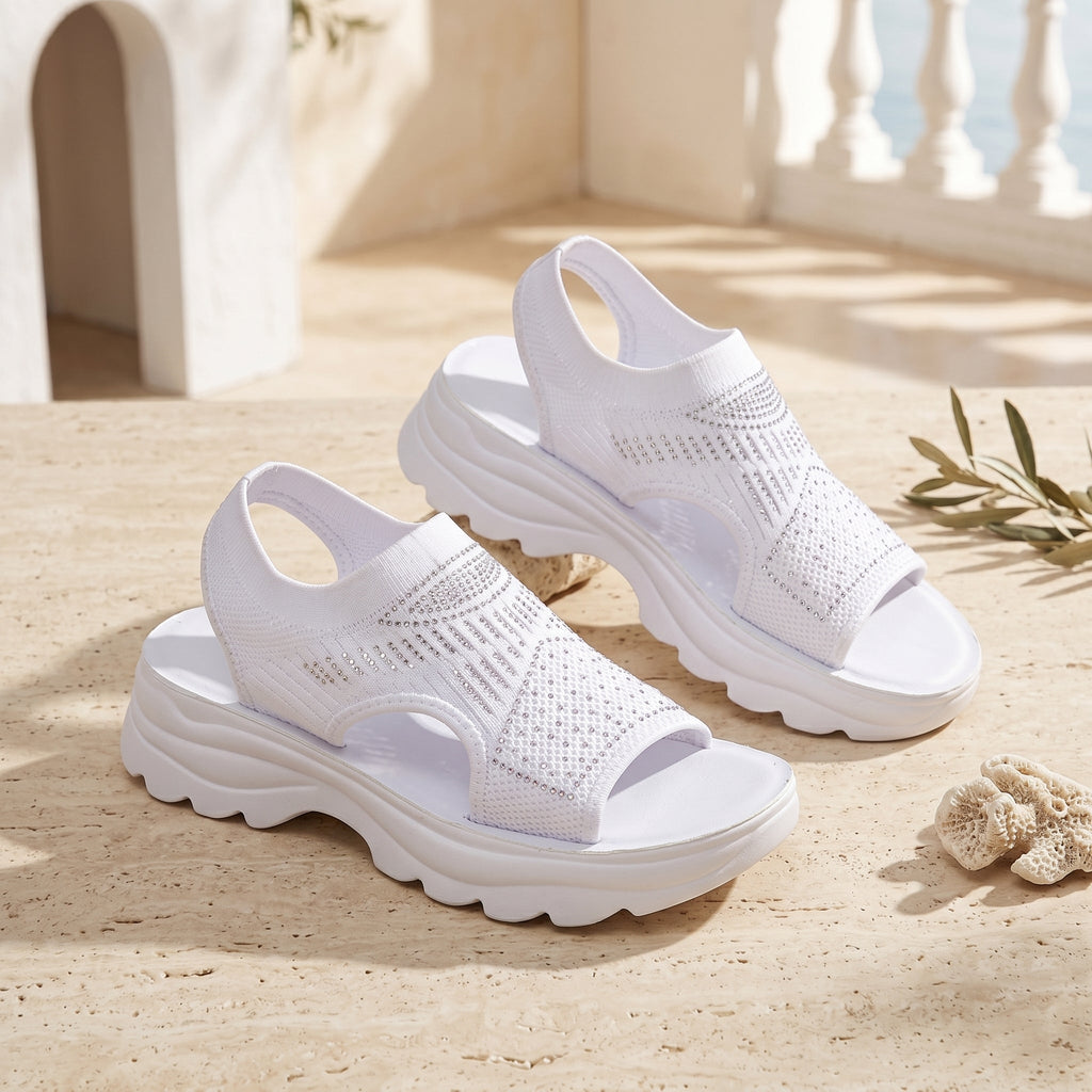 Elena | Sandalias de Plataforma Confort