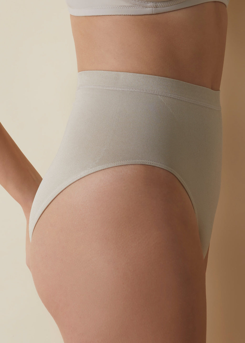 Braga moldeadora de cintura alta con faja control - mod. 900
