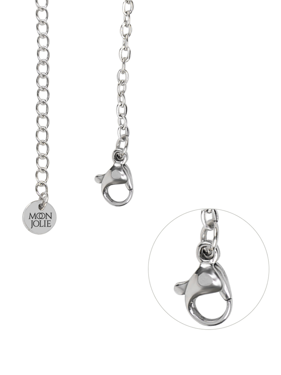 Collar Círculo con Corazón para Mamá o Abuela