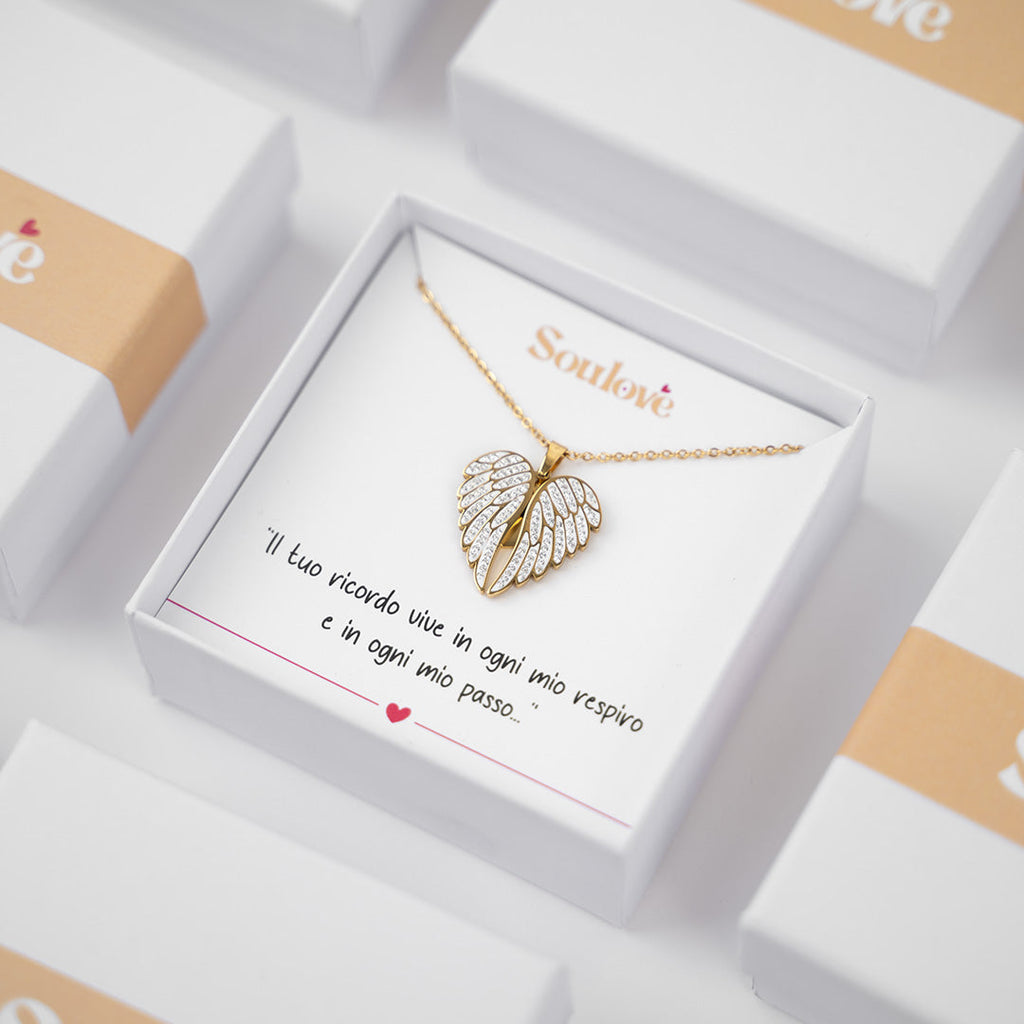 Collar Ángel Mío el Original ✨ Graba el Nombre de tu Ángel