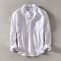 Carlos | Camisa de Lino Henley