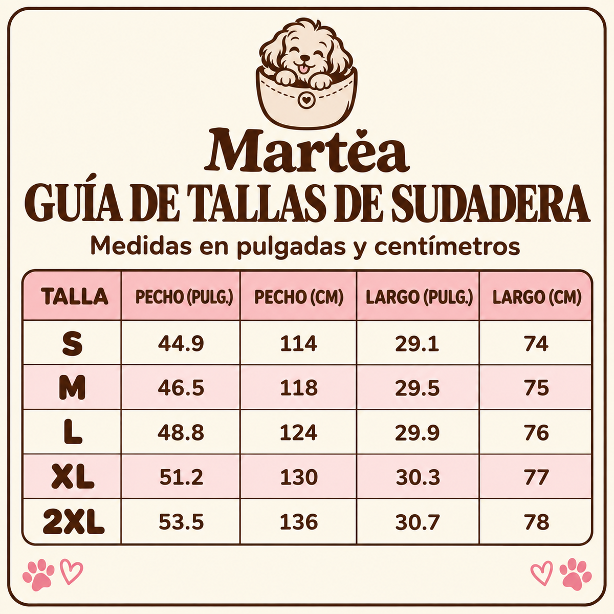 Sudadera con capucha para mascotas Martéa