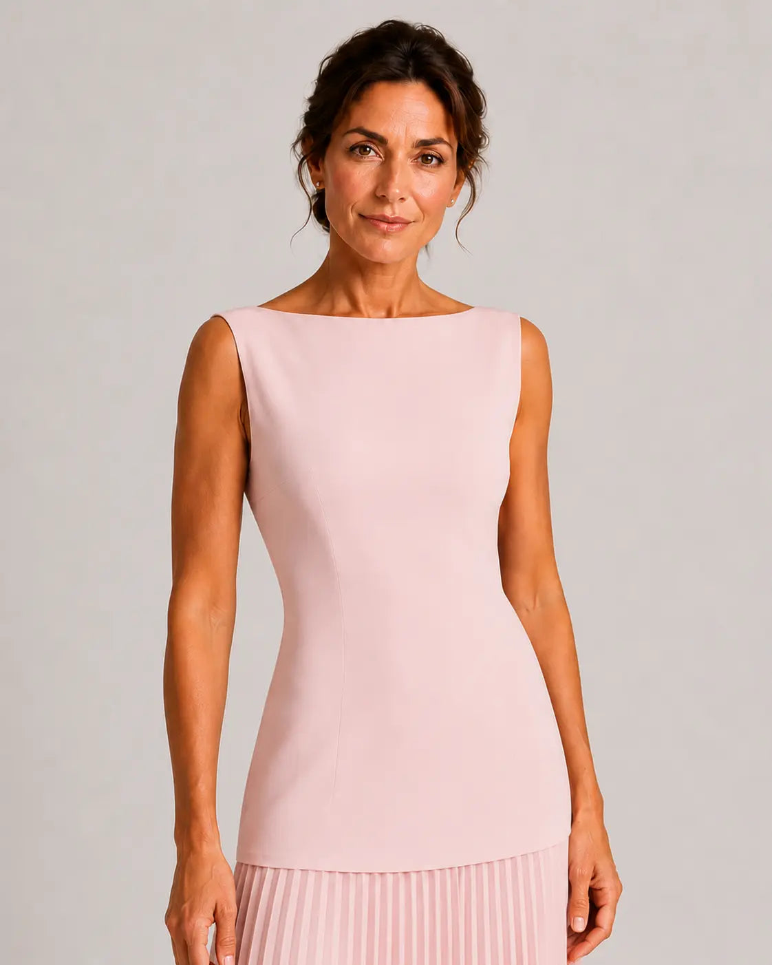 Nadia Vestido Maxi Plisado