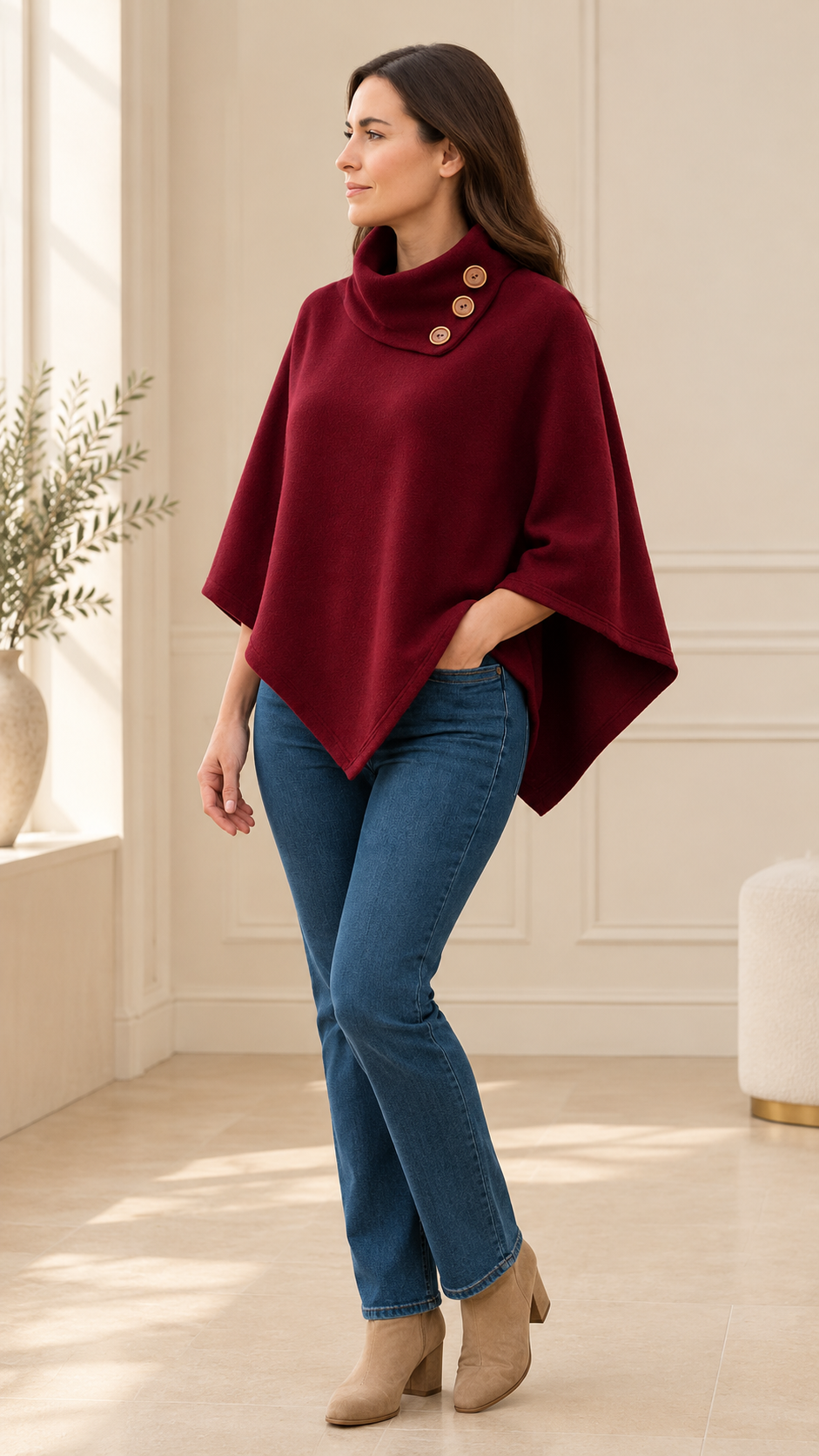Abrigo Polar para Dama Talla Unica