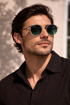 Aila | Gafas de Sol Premium de Metal con Antirreflejo