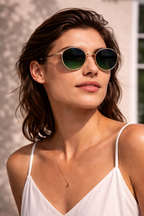 Aila | Gafas de Sol Premium de Metal con Antirreflejo