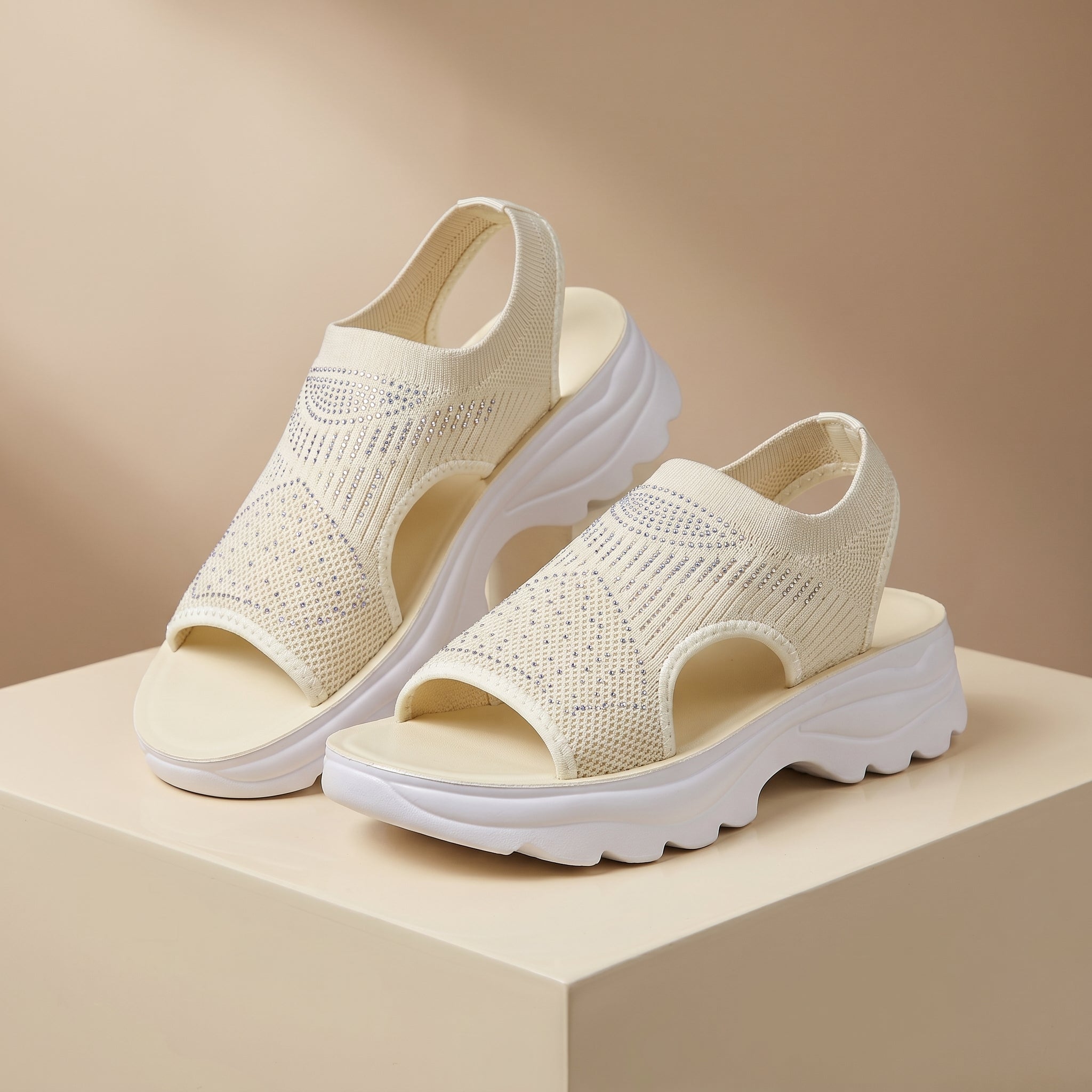 Elena | Sandalias de Plataforma Confort