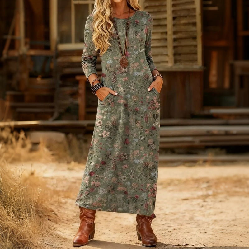 Liliana - Vestido Holgado y Drapeado que Favorece