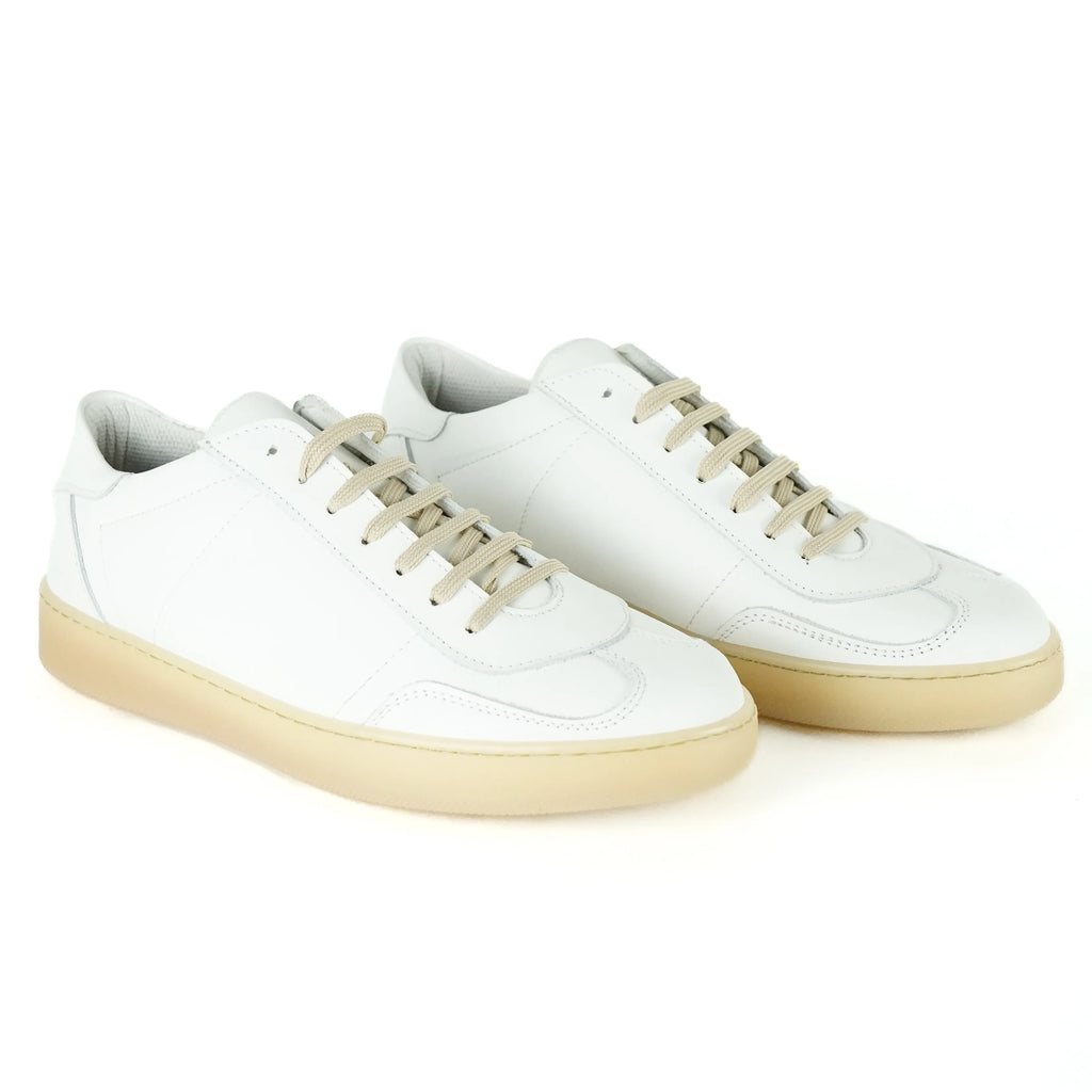 Sneakers Monaco en Piel Blanca