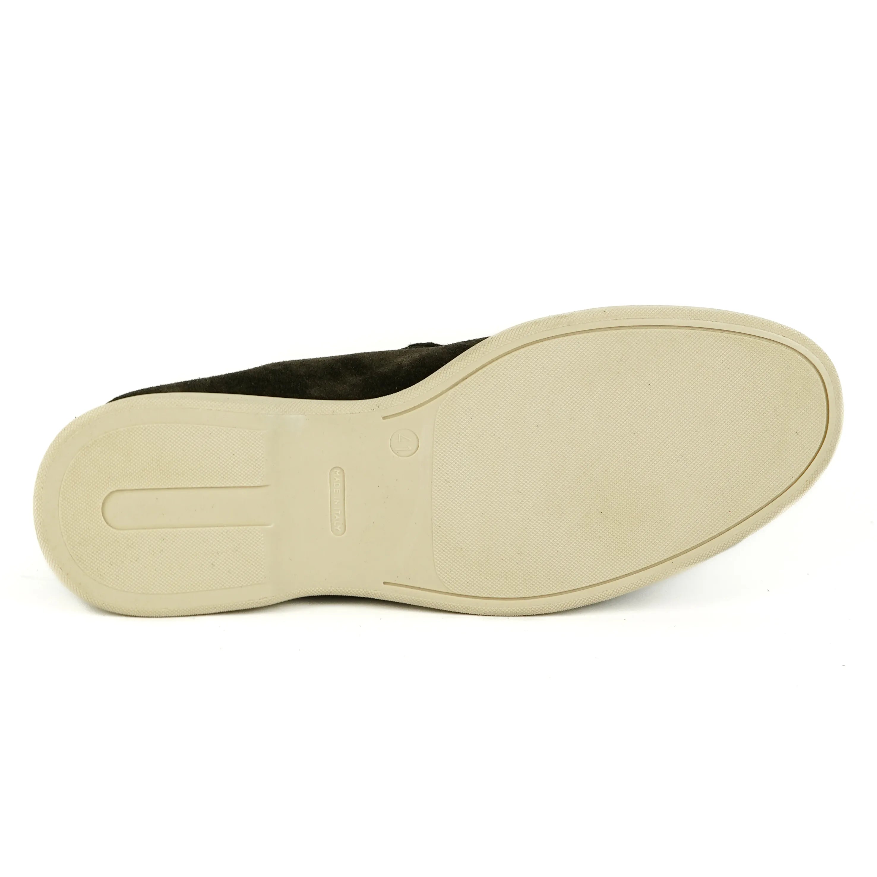 Mocasines Portofino en Ante Negro