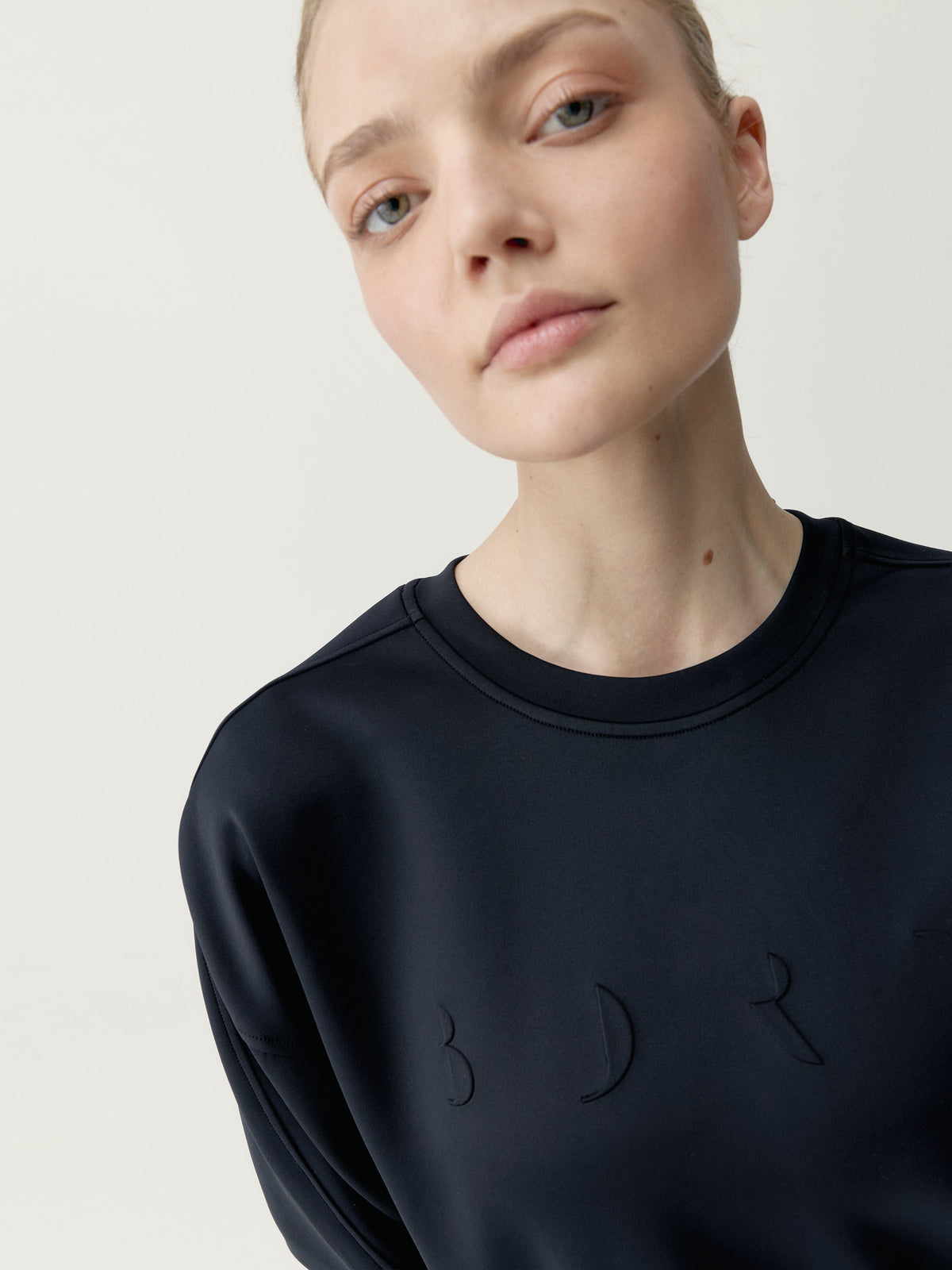 Sweatshirt Flora Black