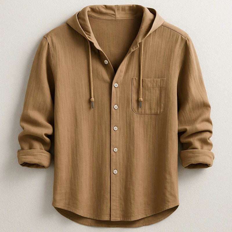Franco | Camisa con Capucha y Botones