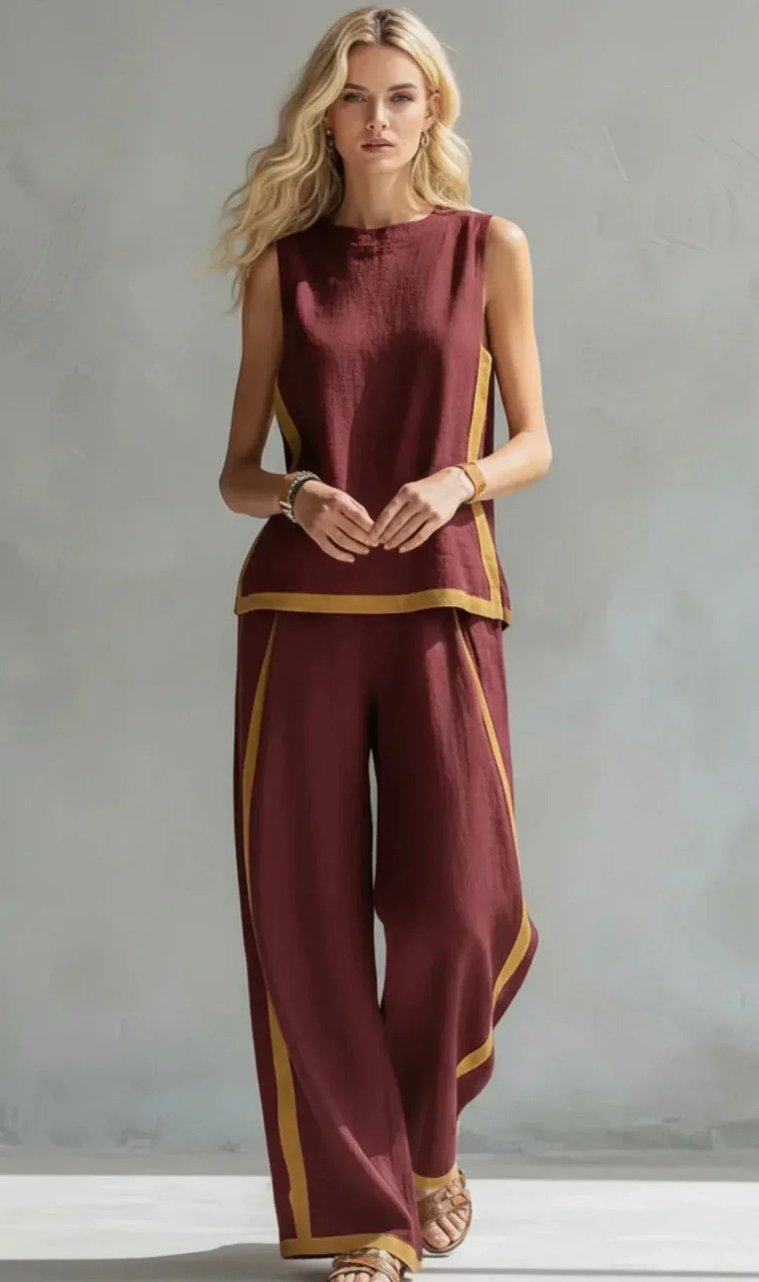 Conjunto Ursula | Chaleco + Pantalón Elegante