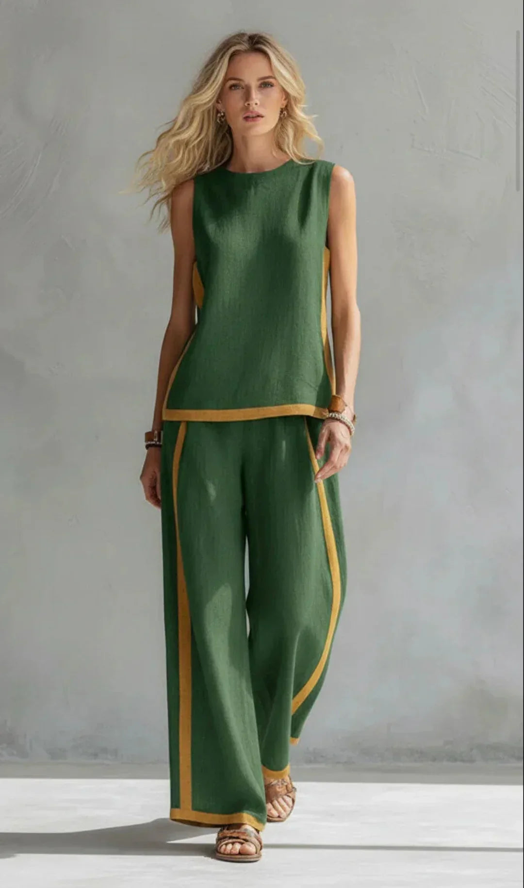 Conjunto Ursula | Chaleco + Pantalón Elegante