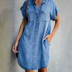 Mari | Vestido Camisero con Botones