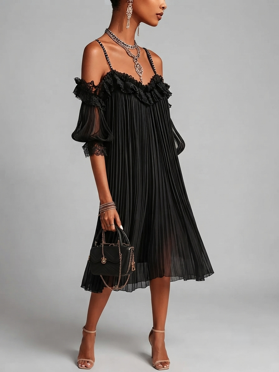 Victoria | Mini vestido negro
