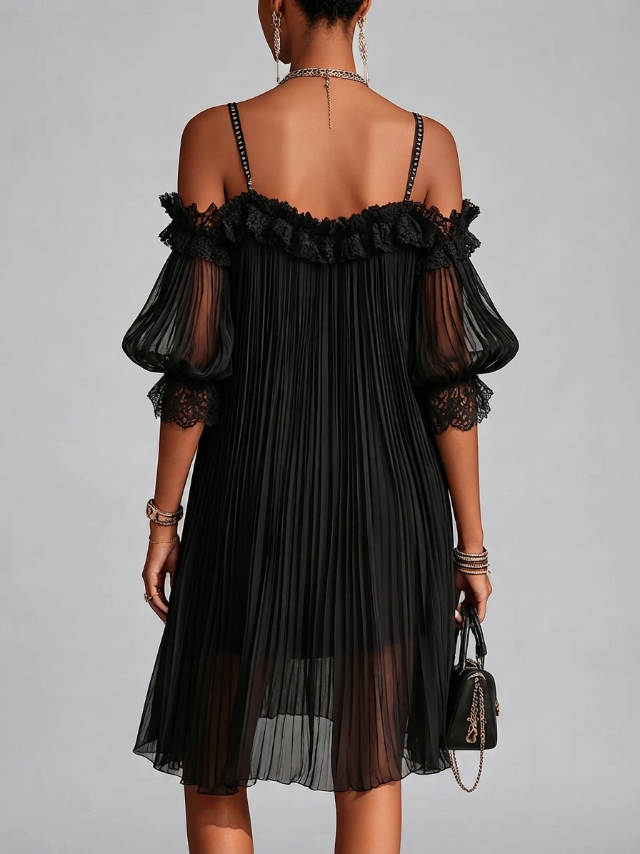 Victoria | Mini vestido negro