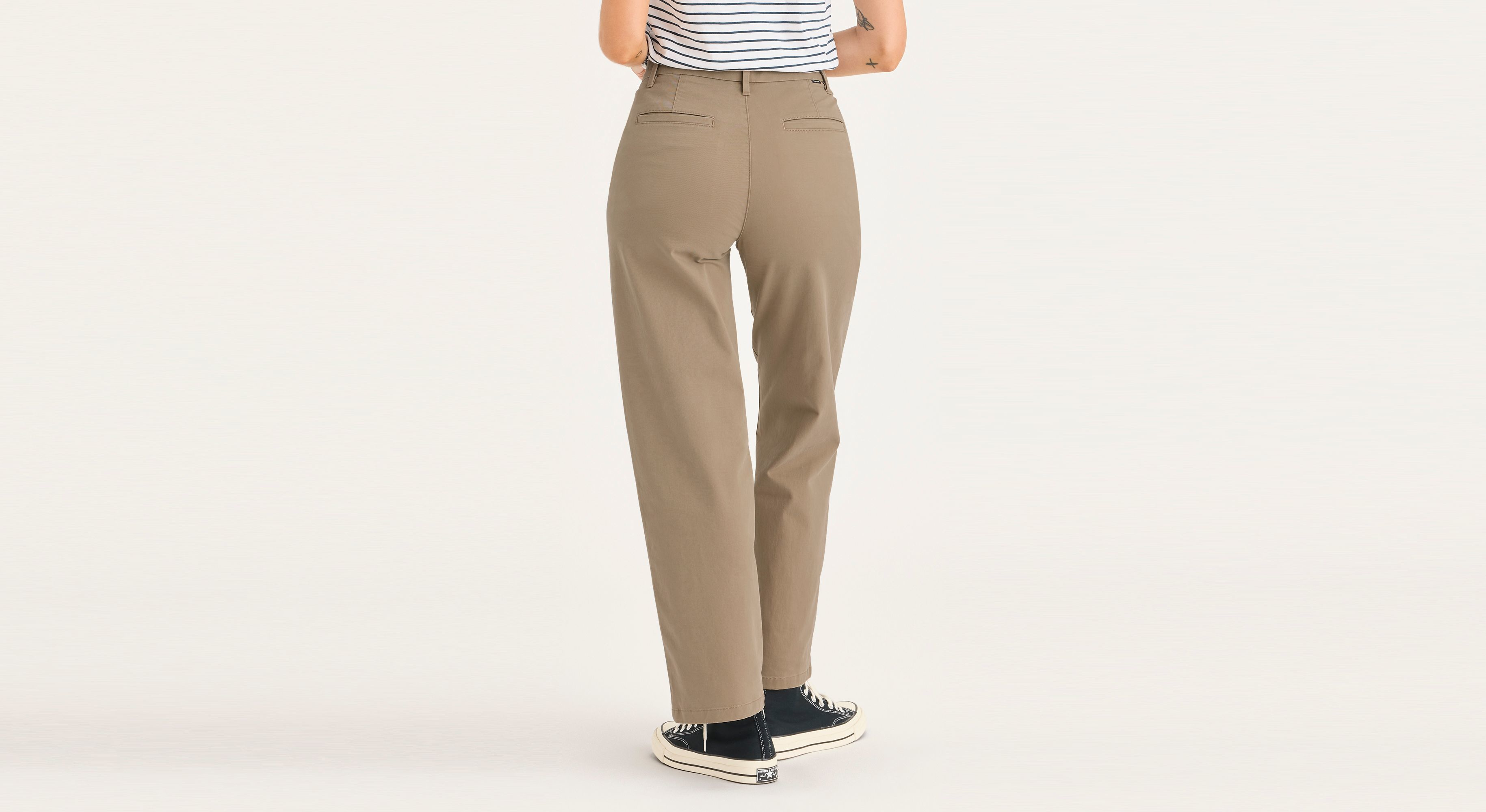 Blake Chino Pants, High Straight Fit