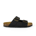 Sandalias Positano en Piel Auténtica Negra