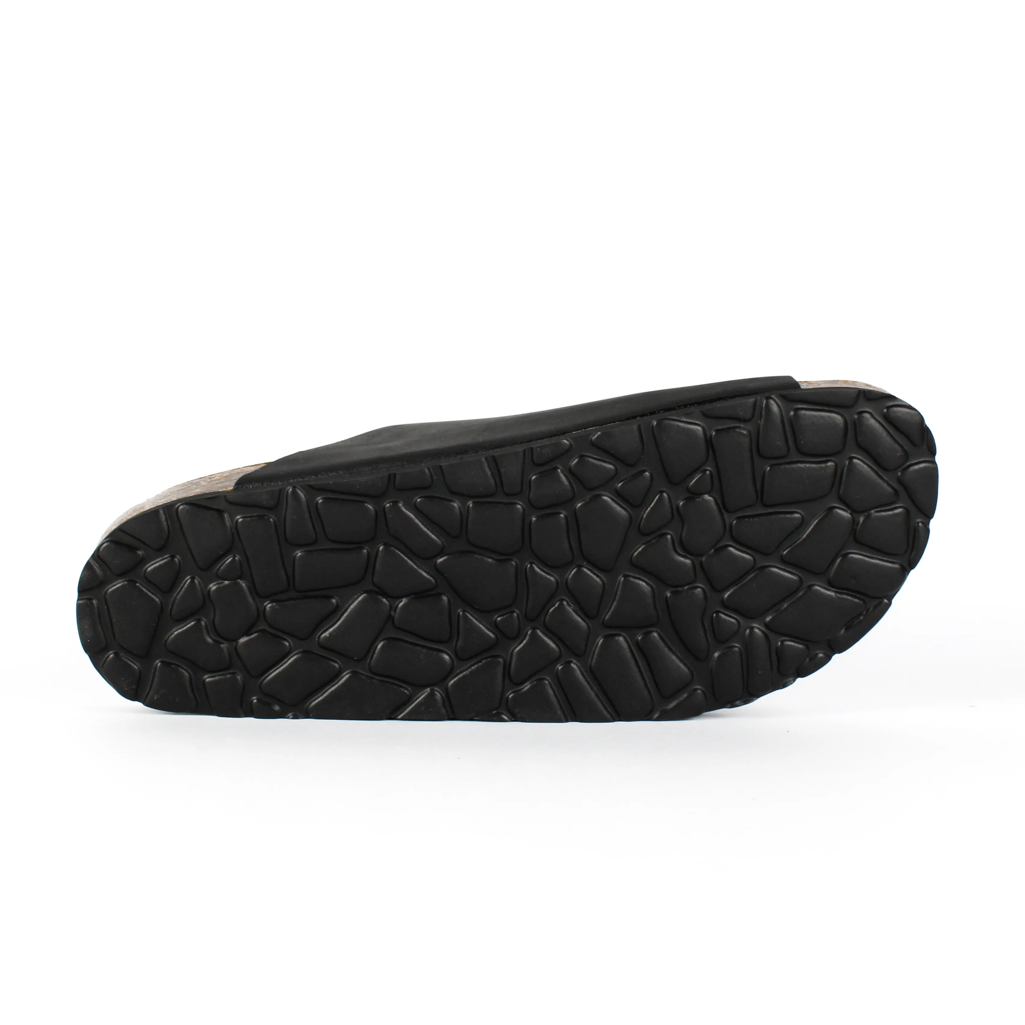 Sandalias Positano en Piel Auténtica Negra