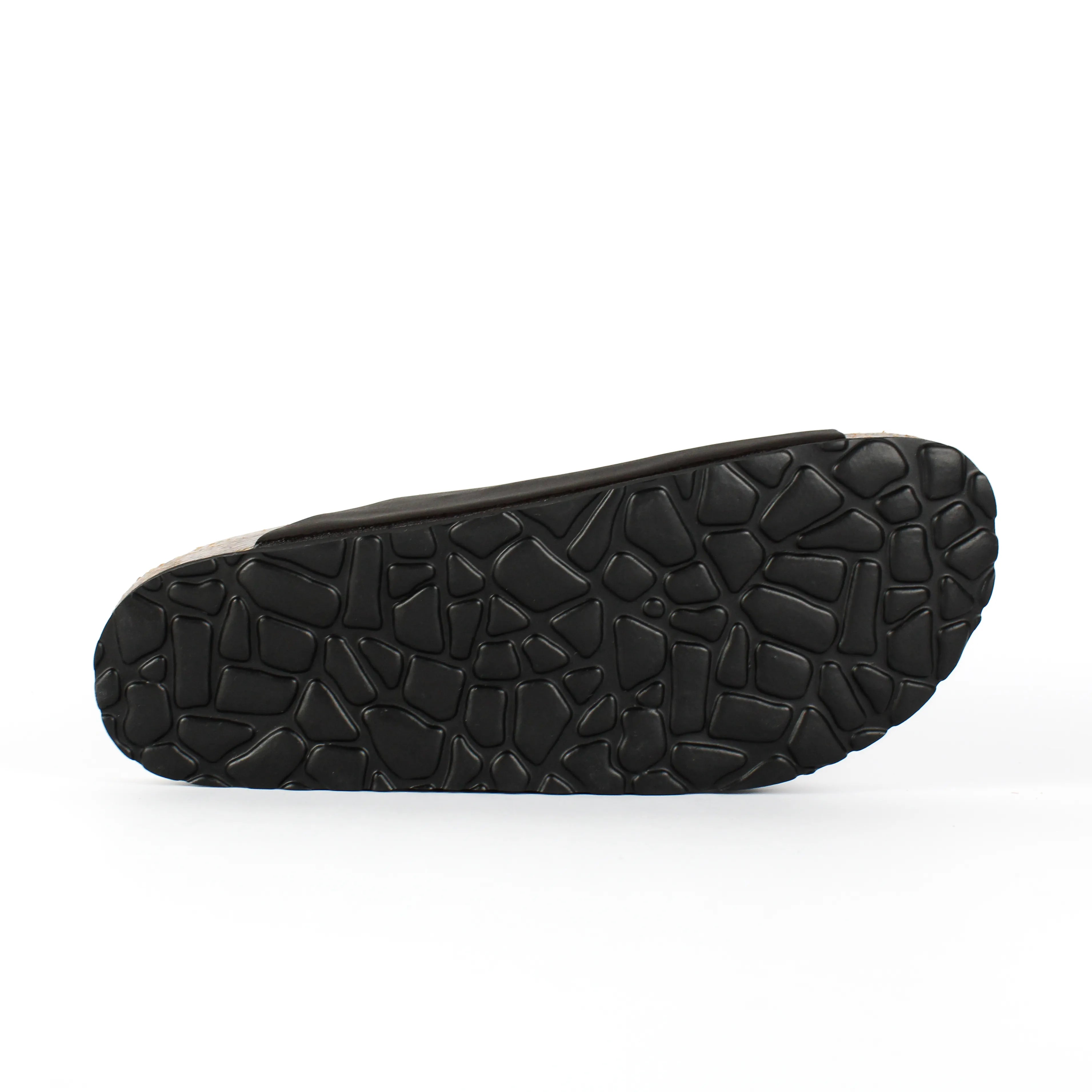 Sandalias Positano en Piel Auténtica Marrón Oscuro