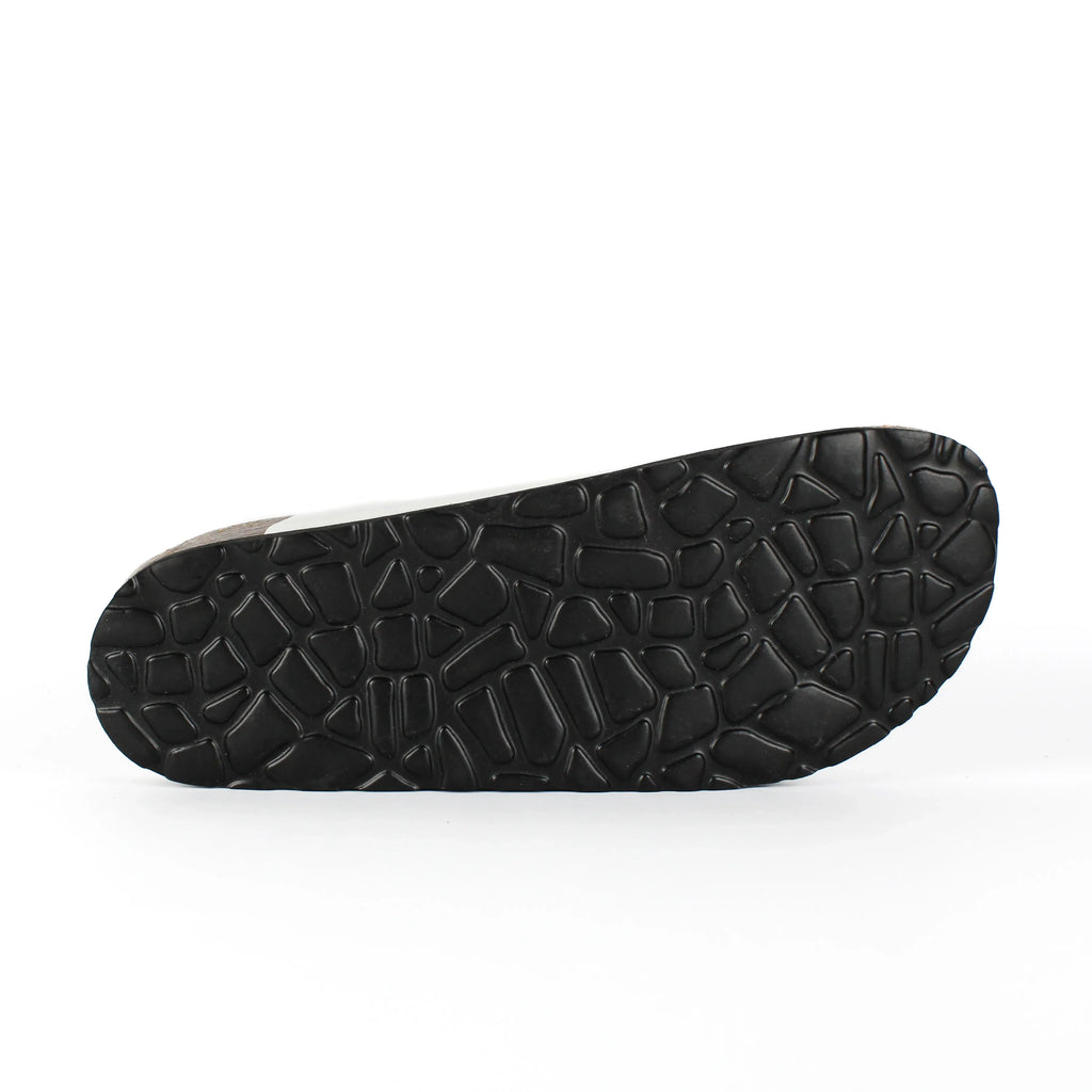 Sandalias Positano en Piel Auténtica Blanca