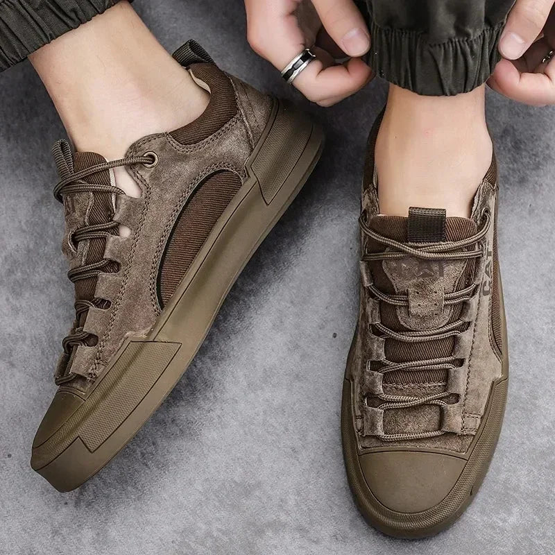 UrbanEdge - Zapatillas de Cuero