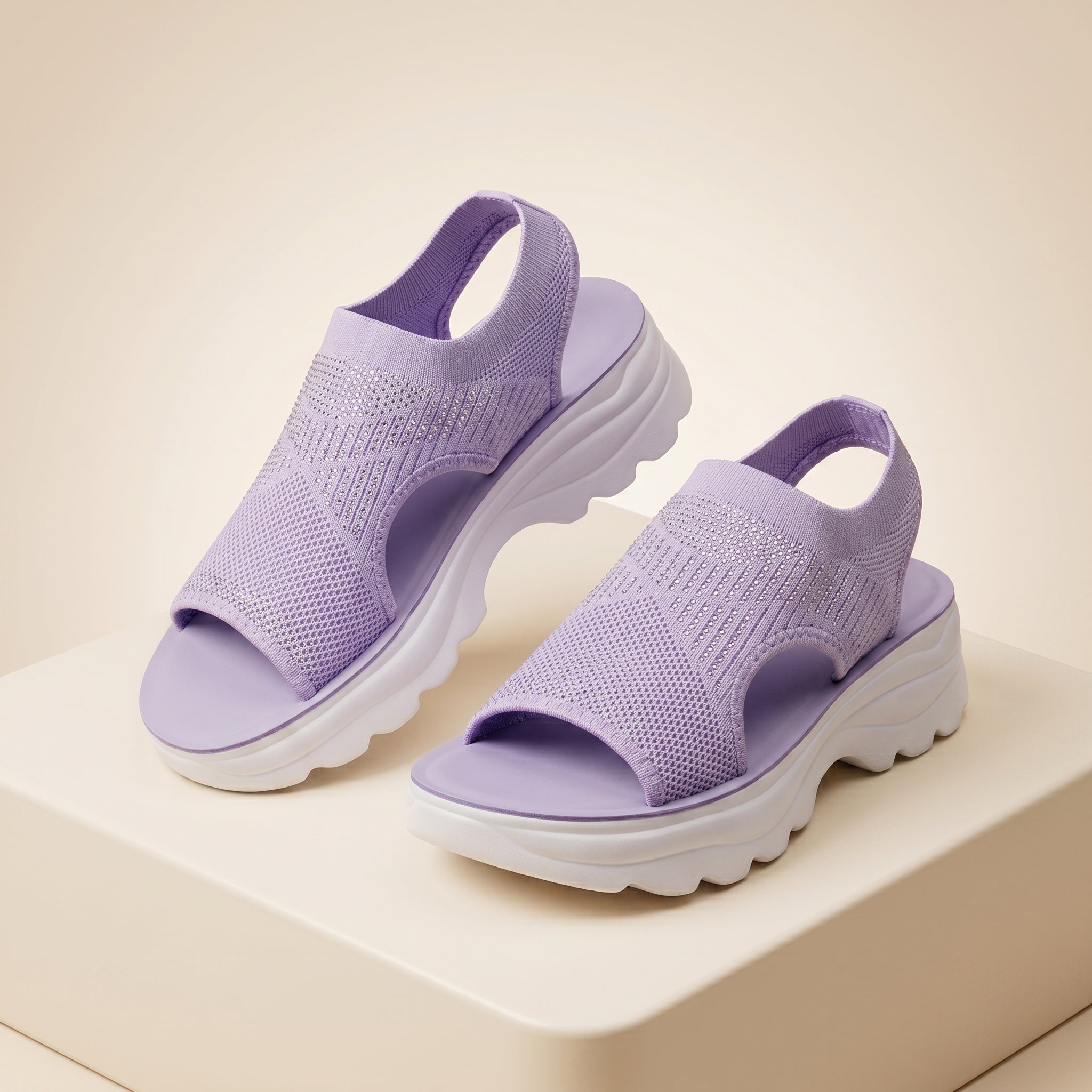 Elena | Sandalias de Plataforma Confort